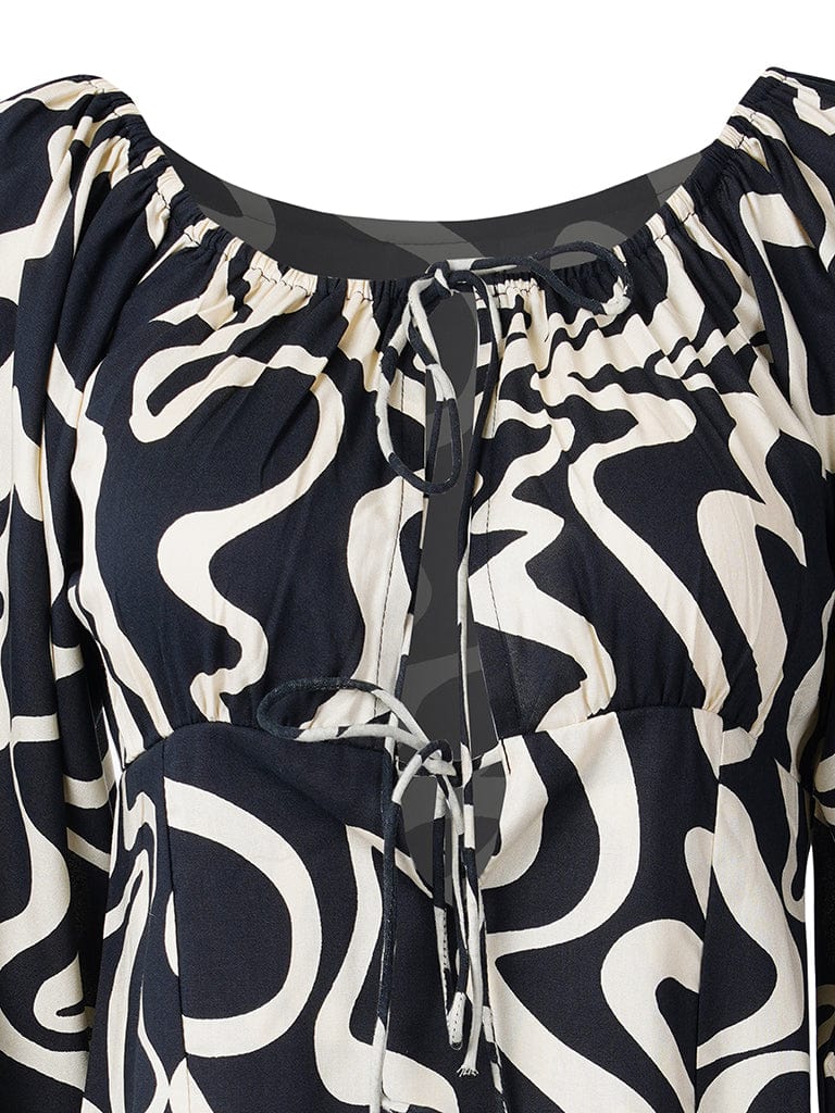 Ebony Swirl Evanna Top