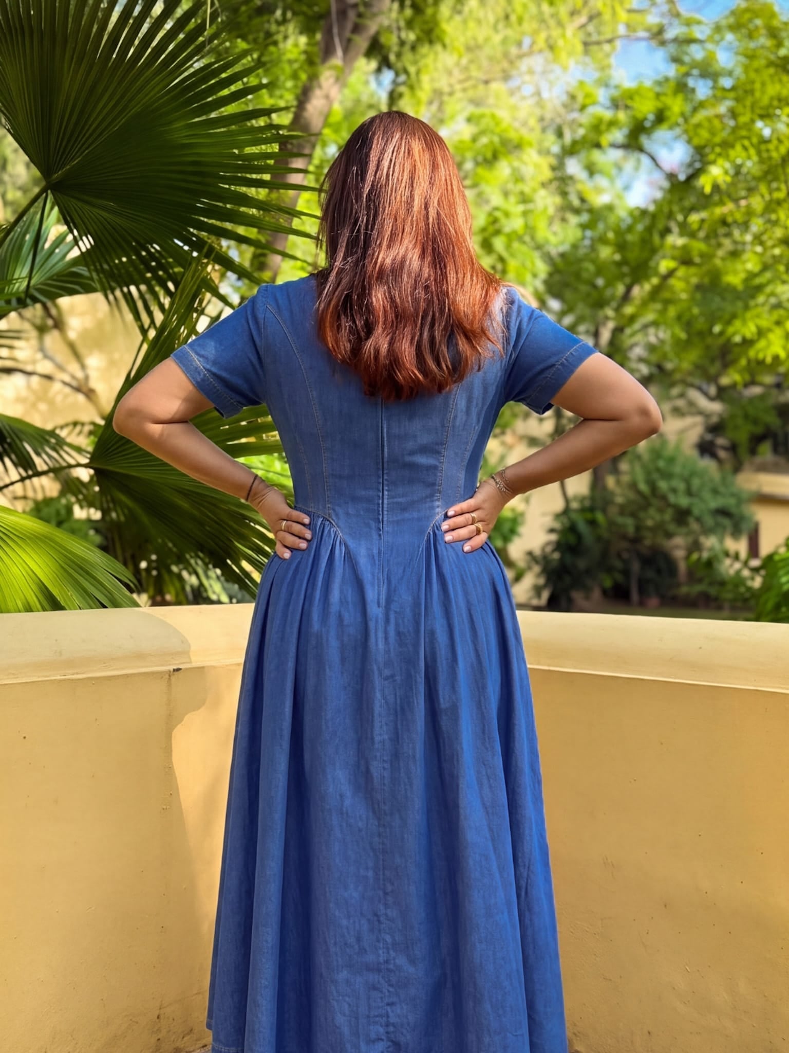 Iris Chambray Dress
