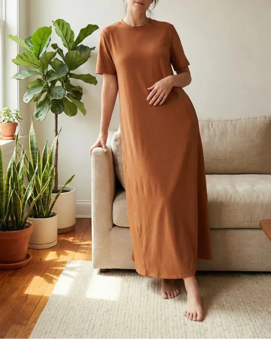 Wind-down Lycra Midi Dress