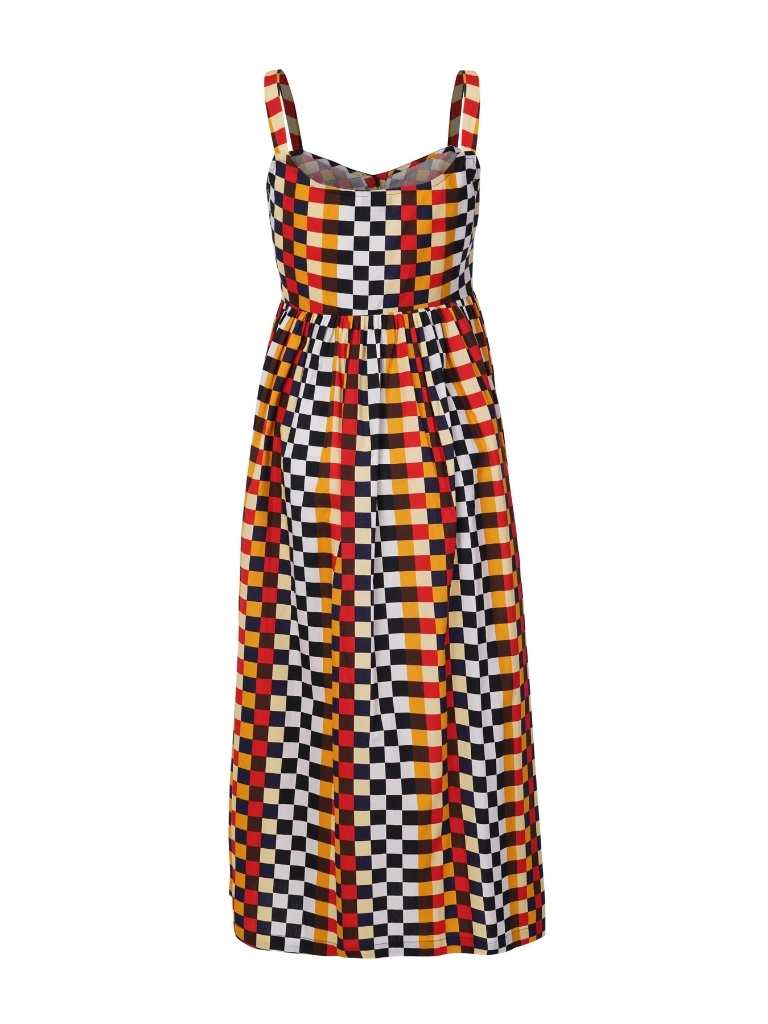 Chroma Button Down Dress