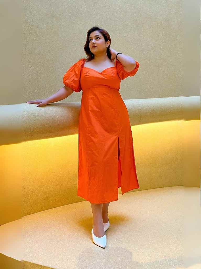 Tangerine Dress