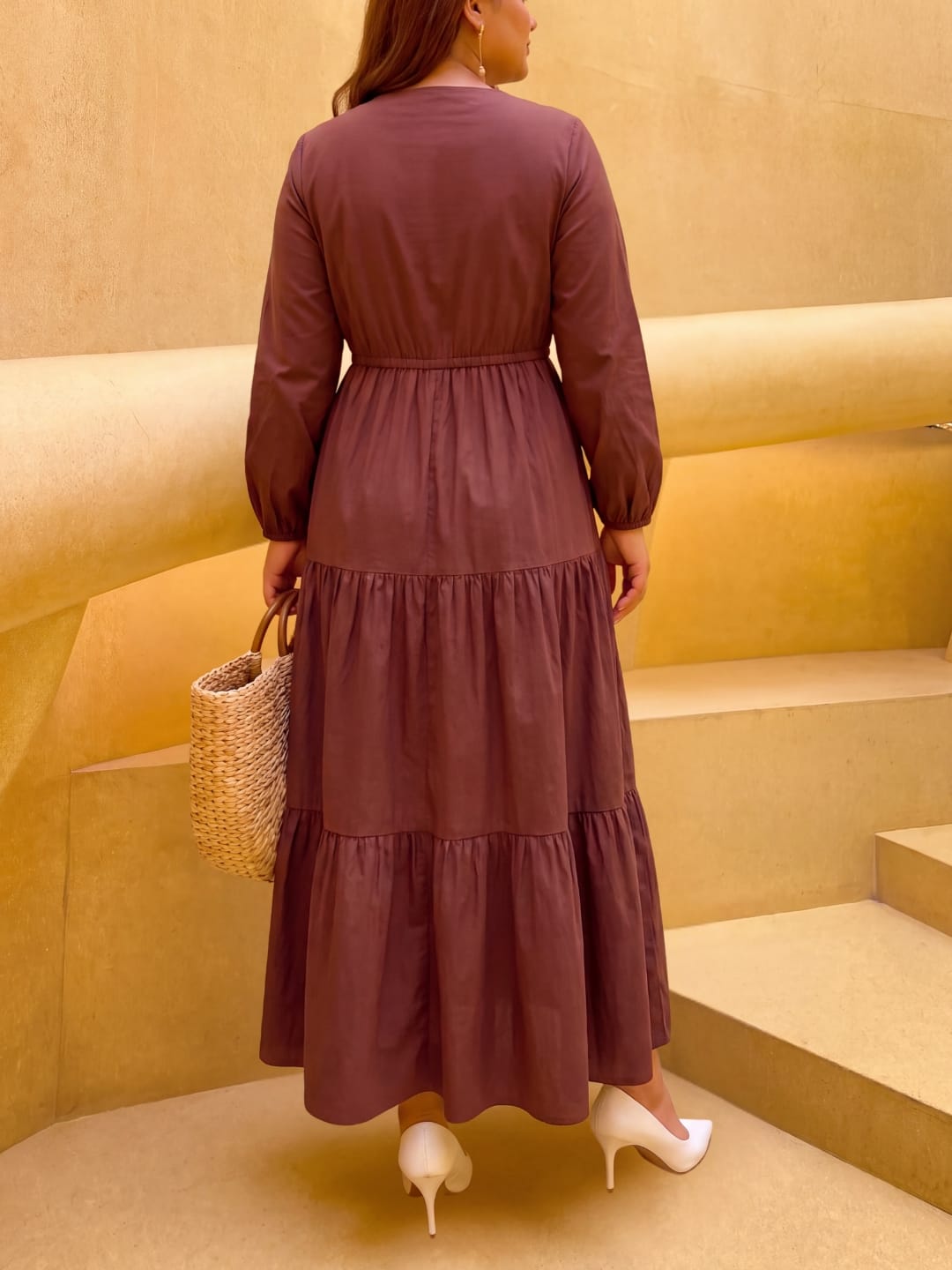 Brown Clara Dress