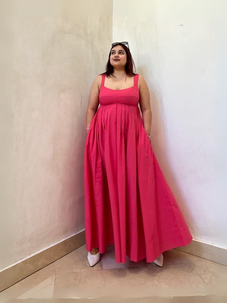 Bubblegum Pink Mama Mia Dress
