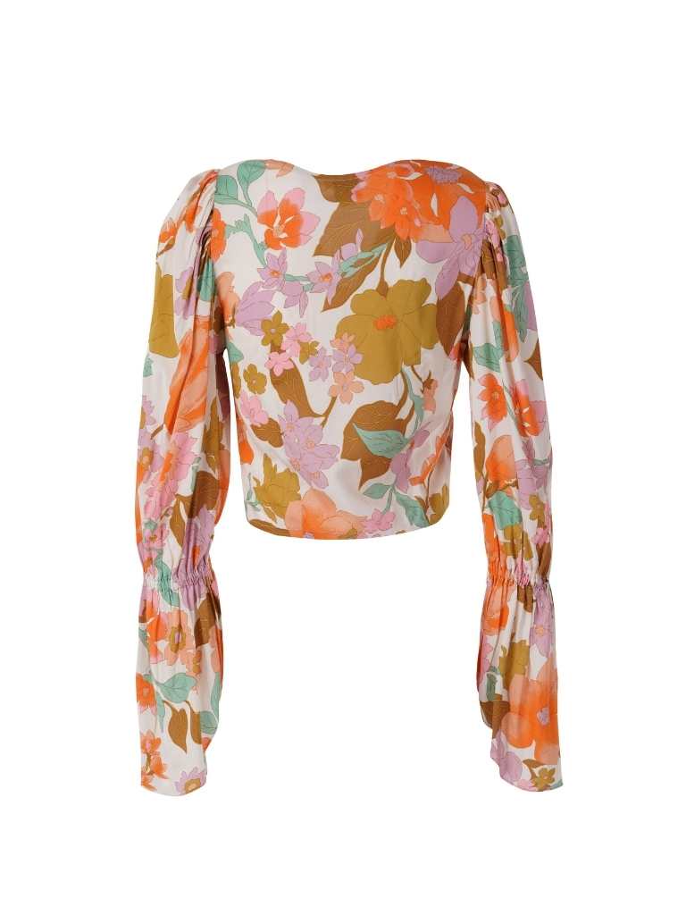 Blossomsoft Faux Corset Top