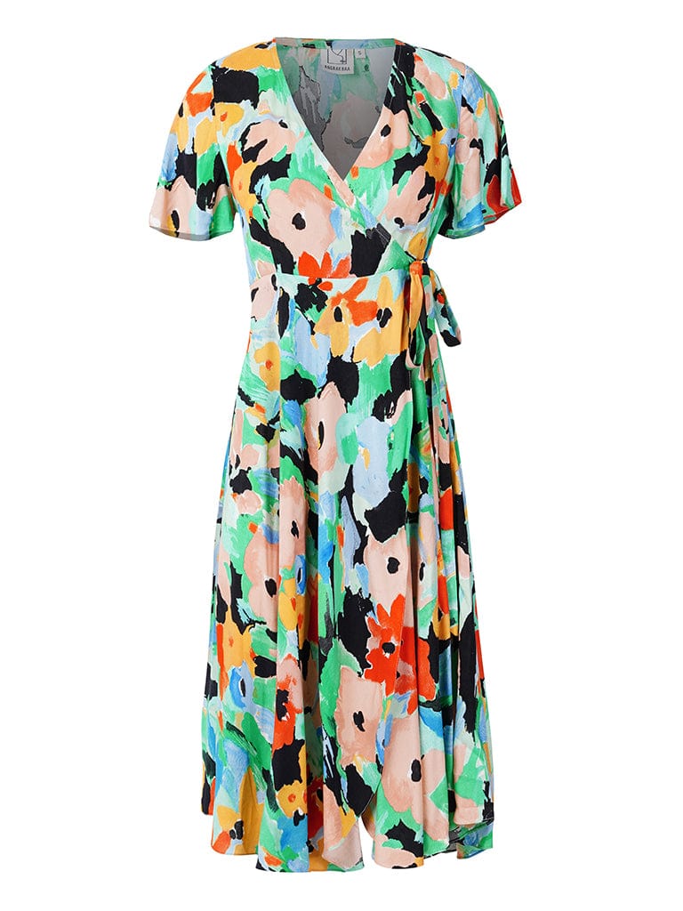 Piece of Art Wrap Dress