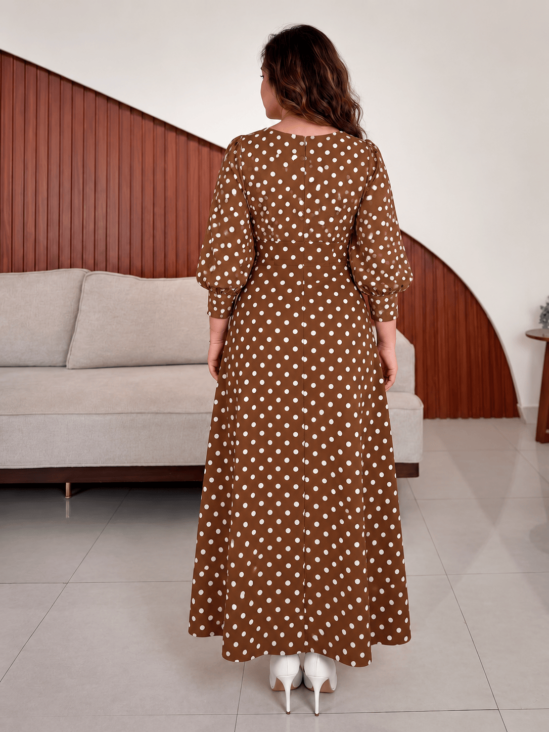 Mocha Brown Lemonade Dress