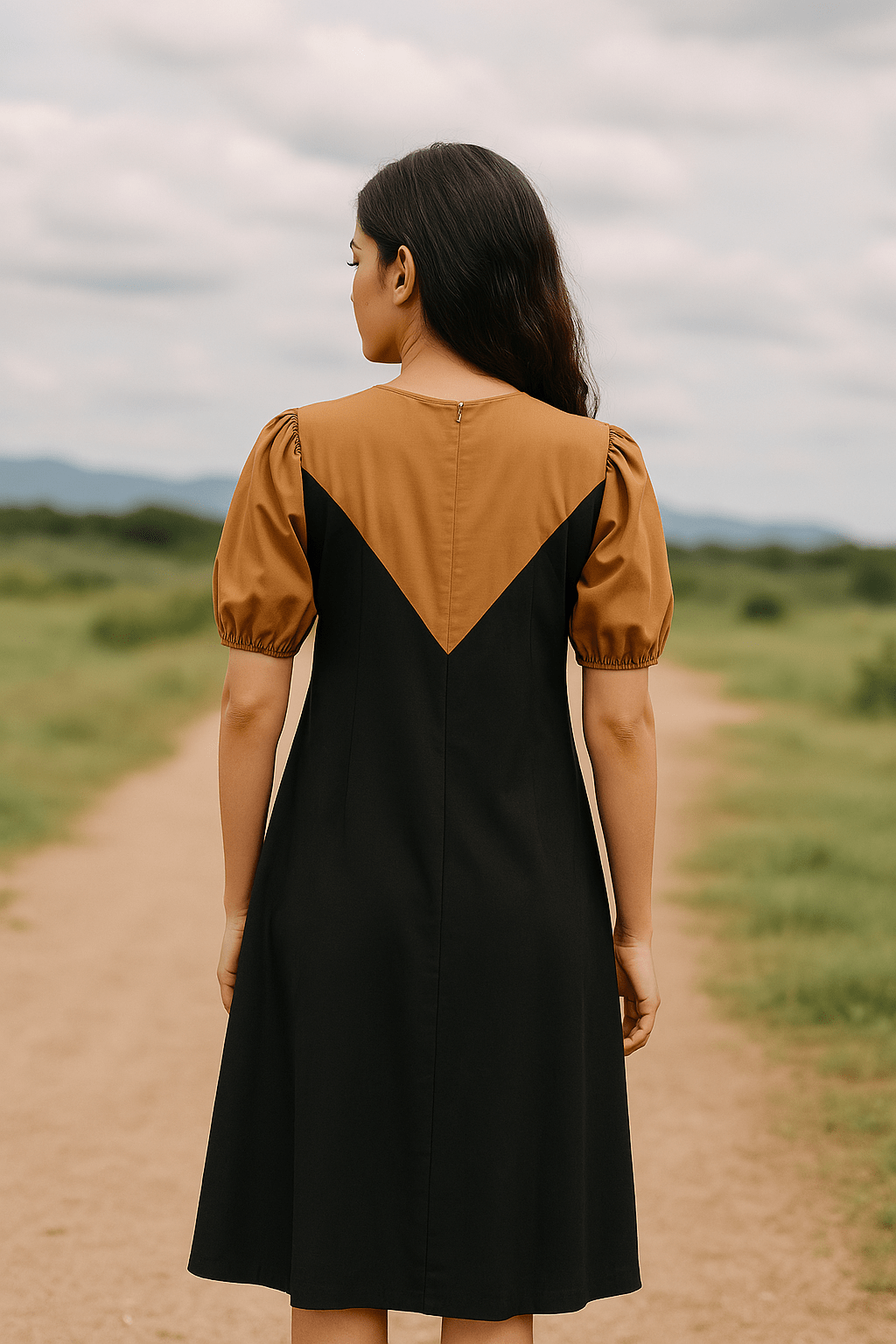 Duo-chrome Dress