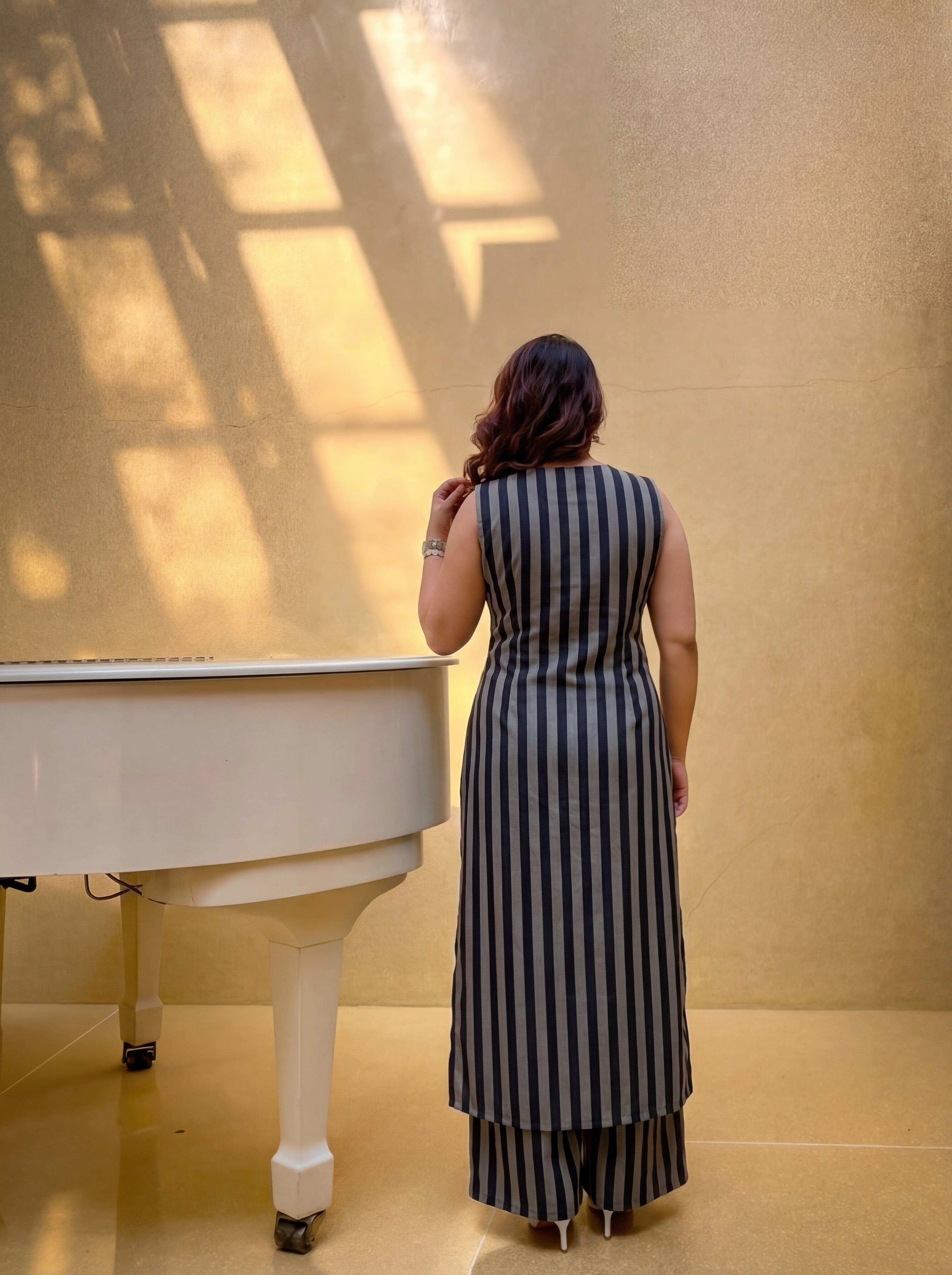 Grey Striped Himi Set