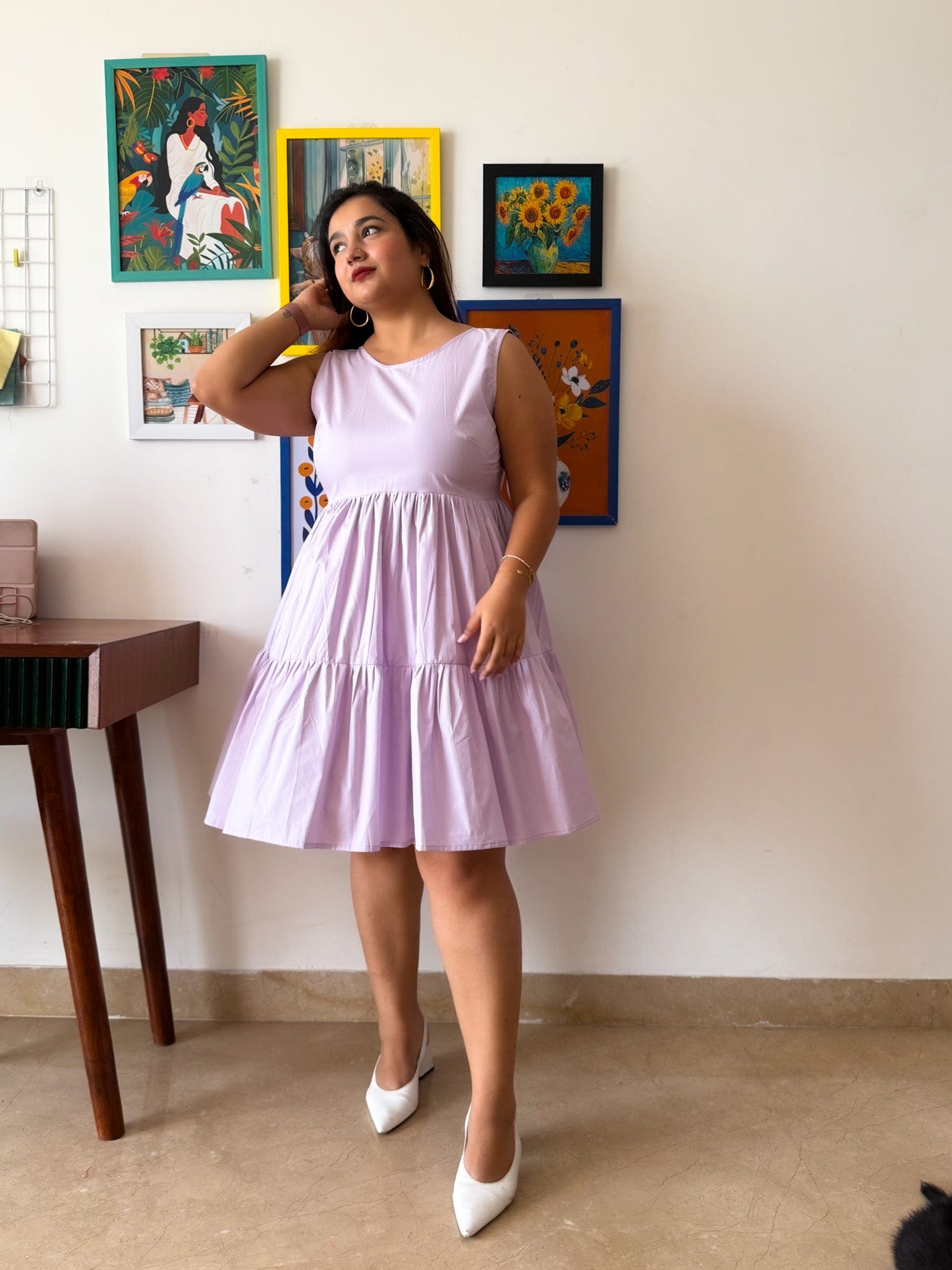 Lilac Lia Dress