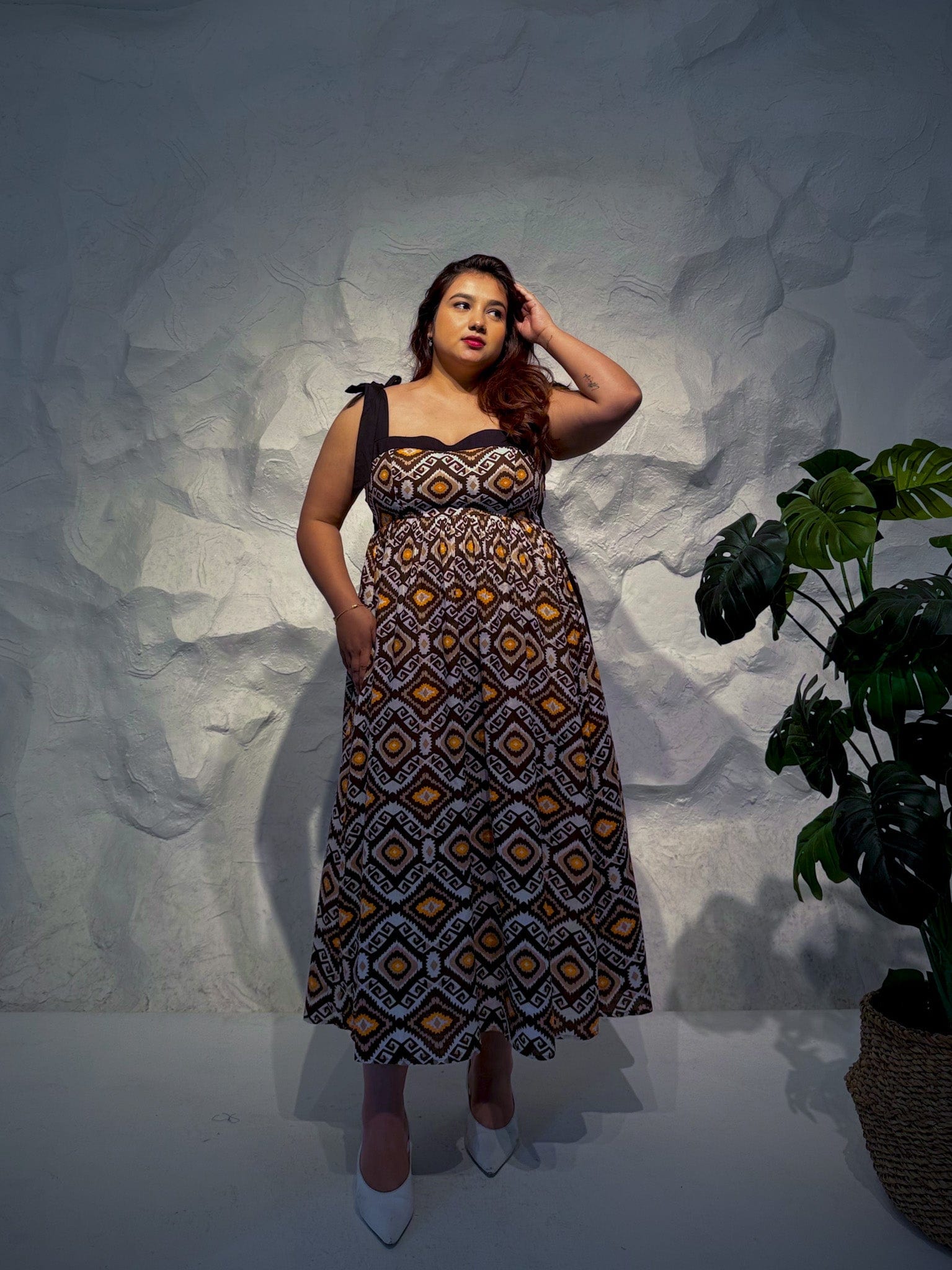 Nocturnal Grove Dress