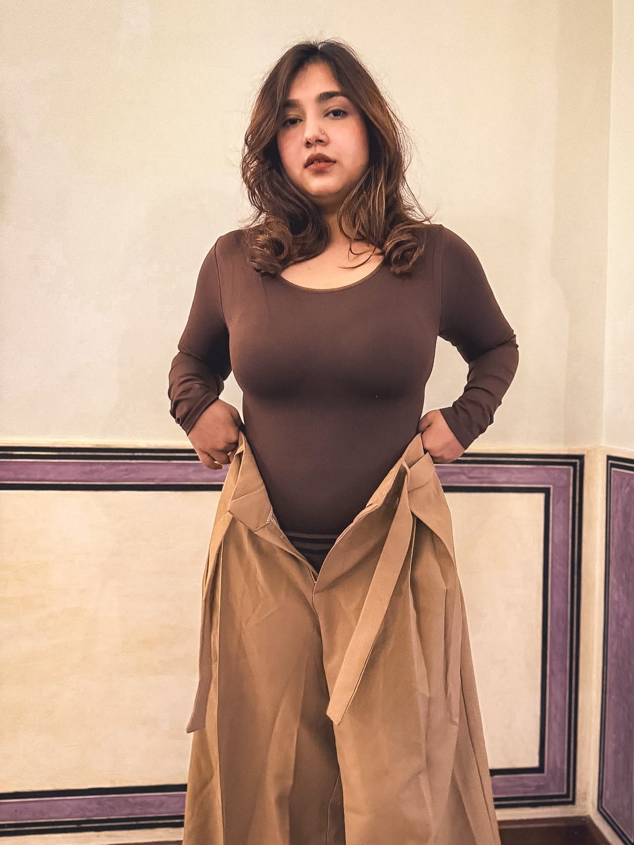 Hot Cacao Sculpting Bodysuit Top