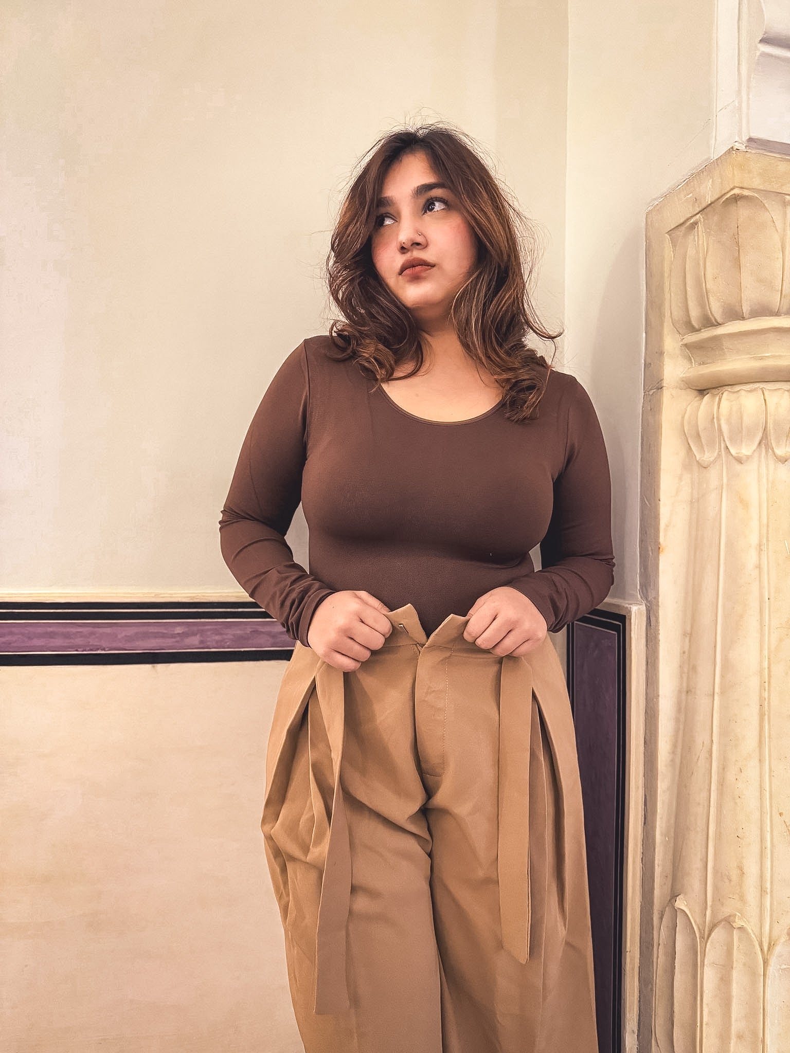 Hot Cacao Sculpting Bodysuit Top