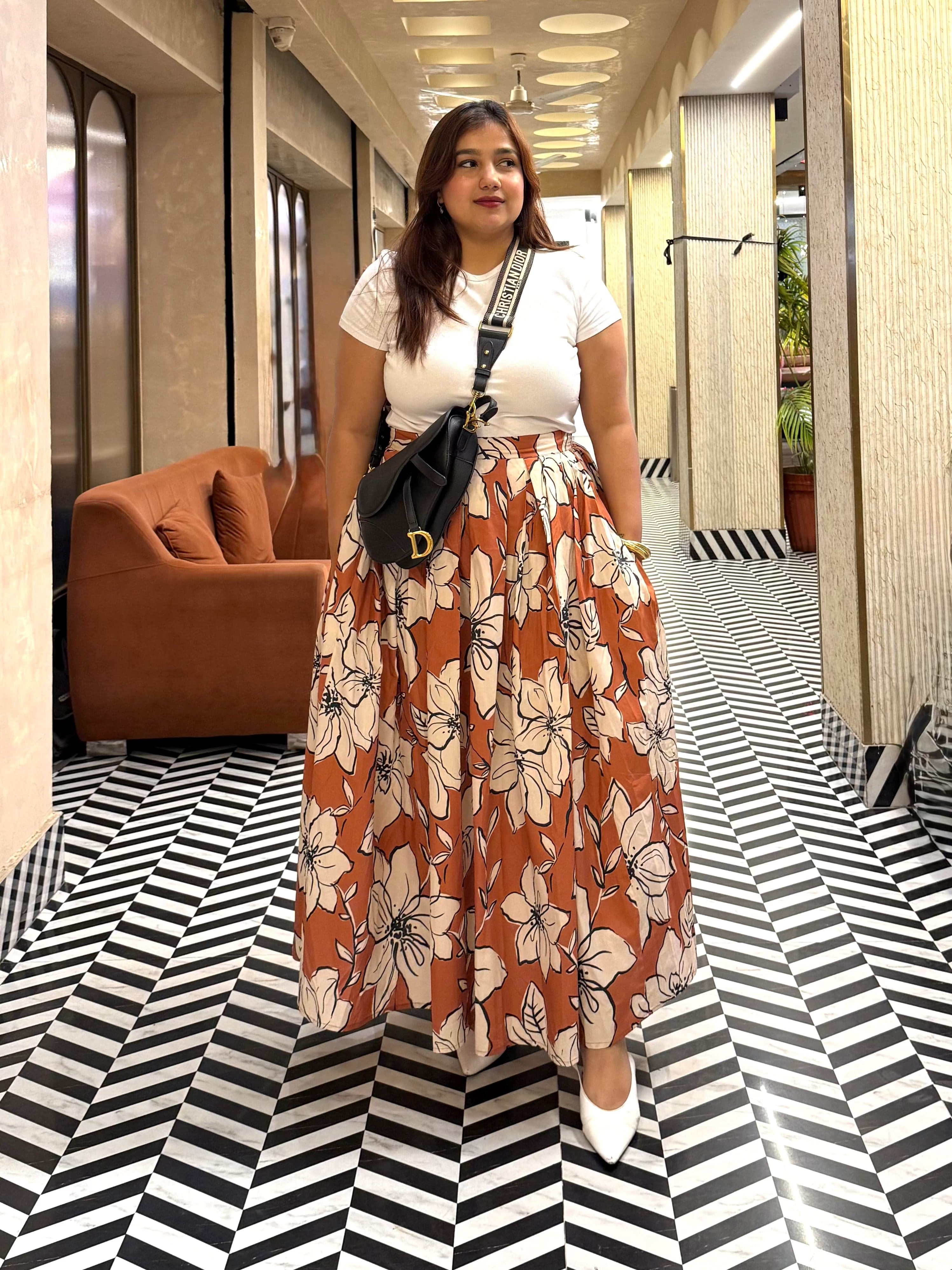 Floral Print Elena Skirt