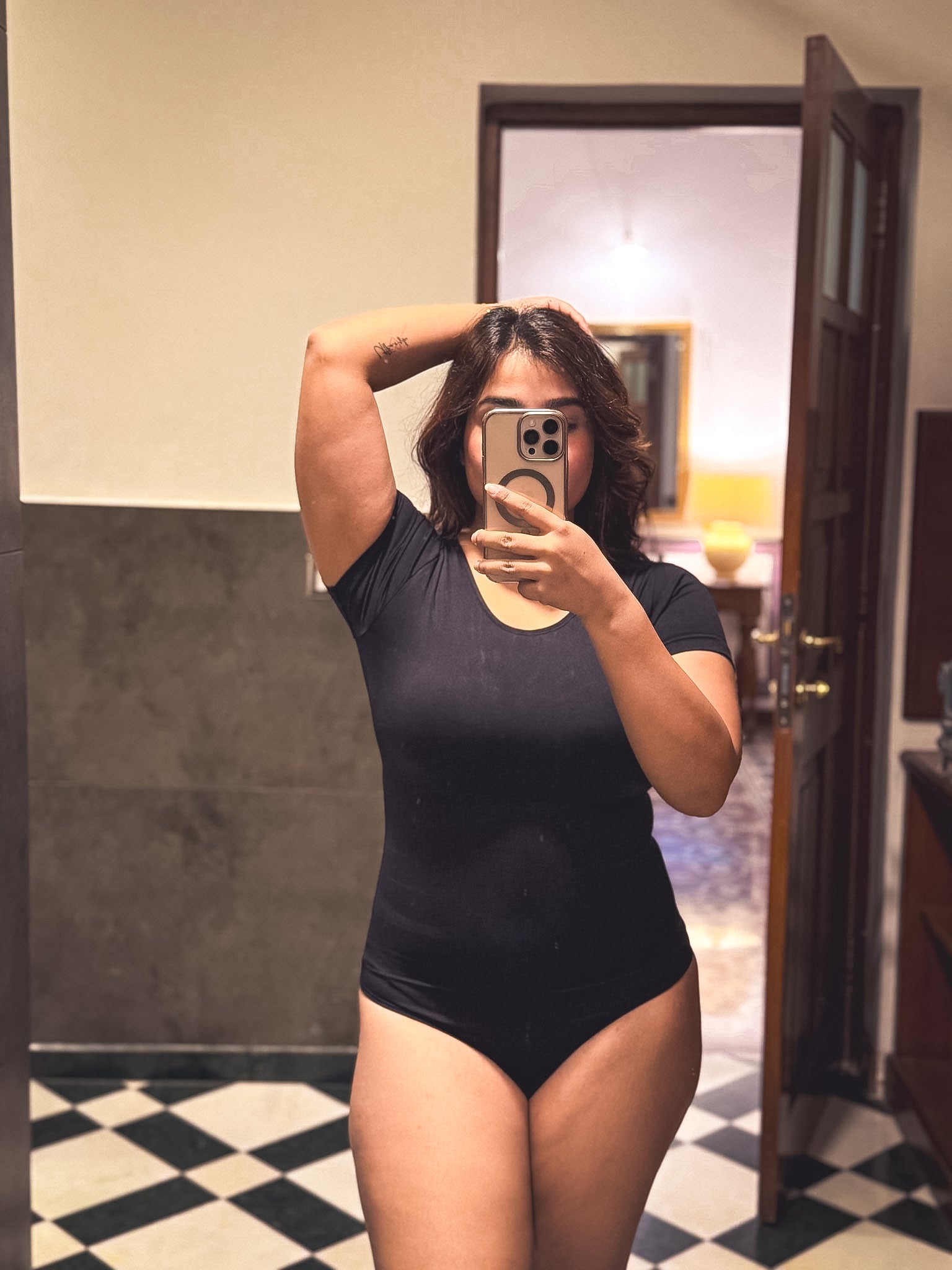 Tee Time Sculpting Bodysuit Top