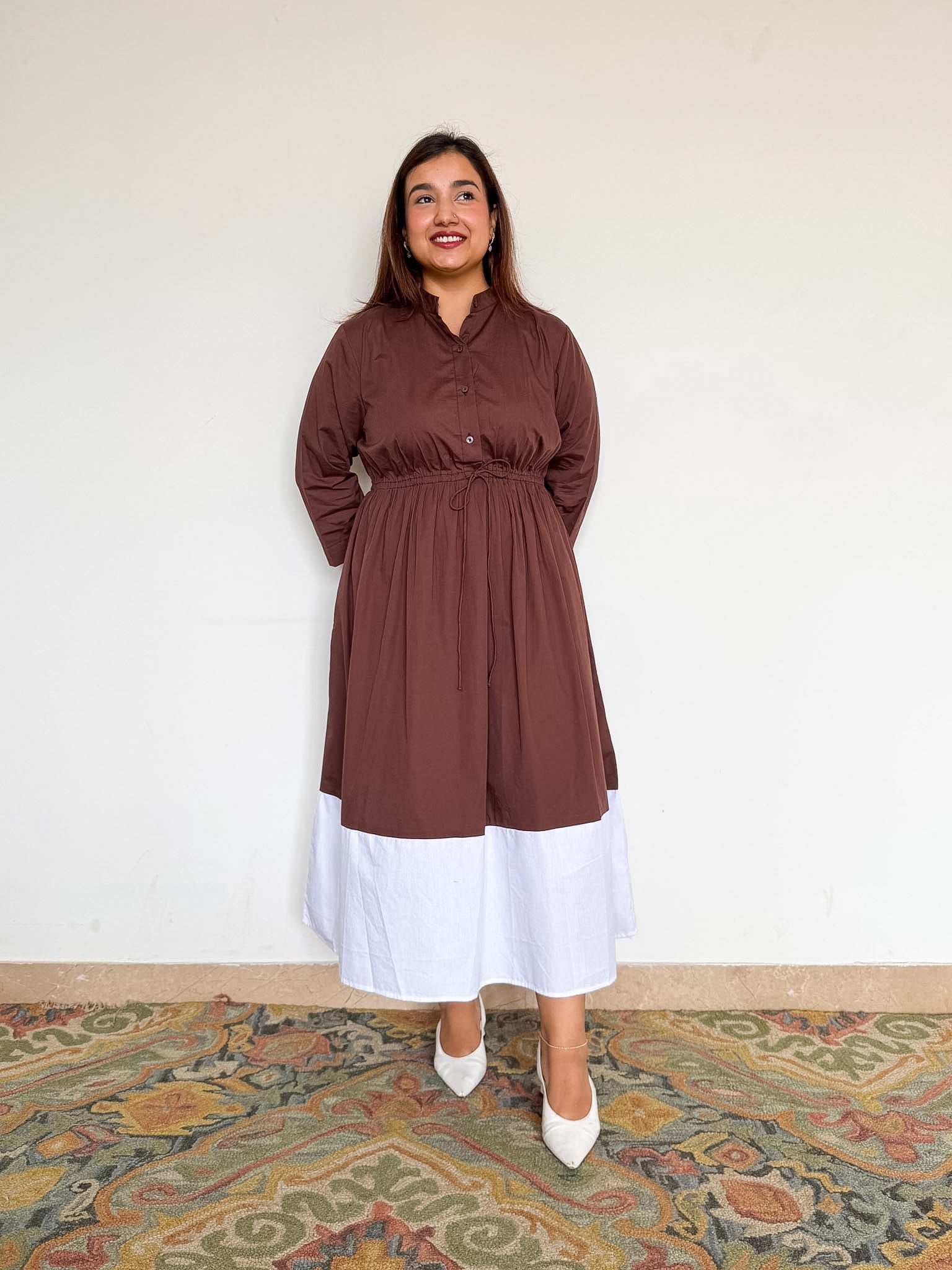Irina Two Tone Dress - 6 Combinations