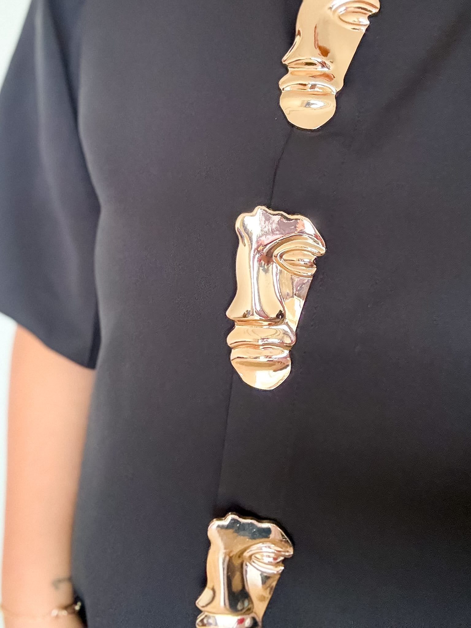 Bijou Half Face Waistcoat Top