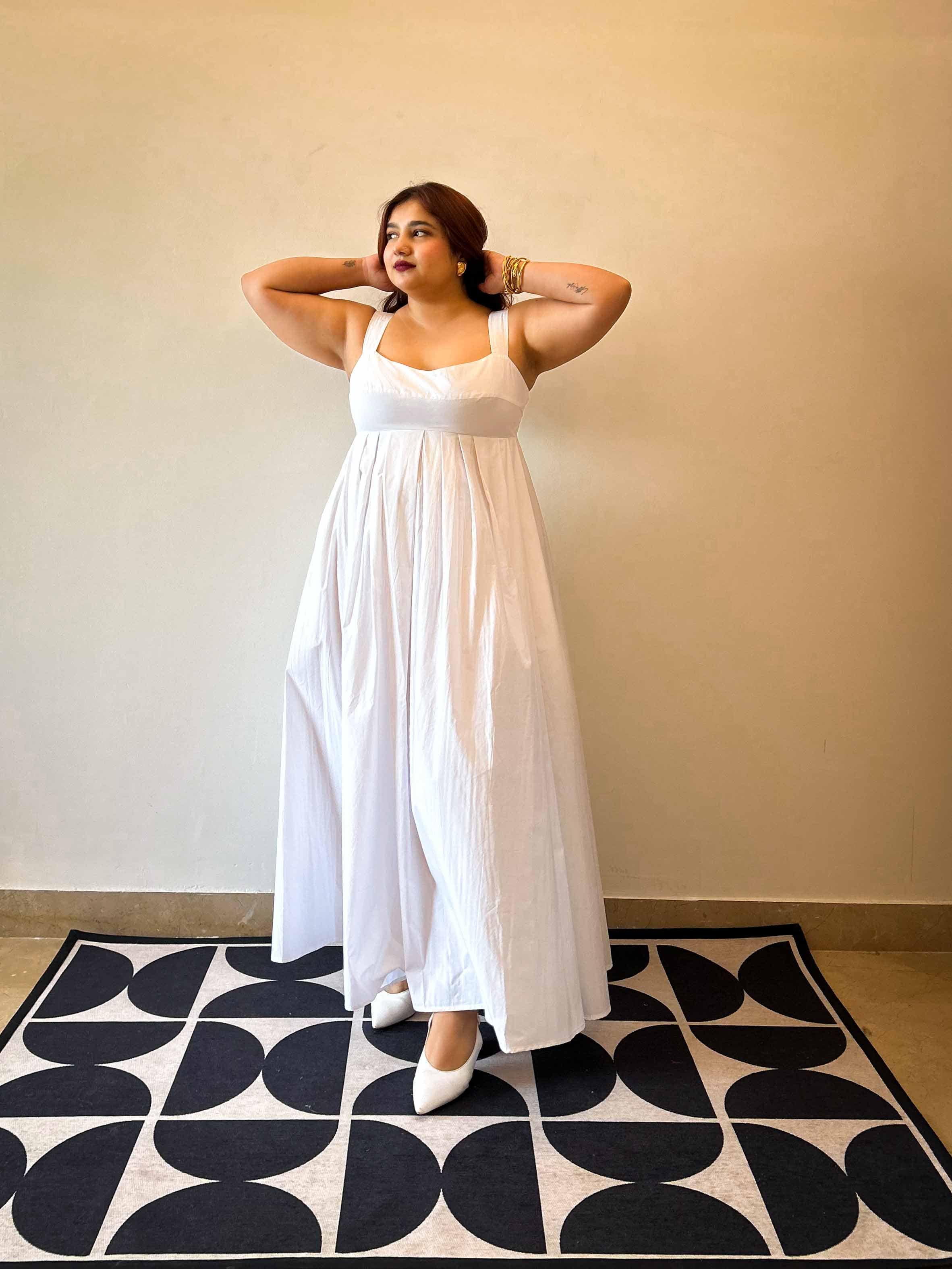 White Mama Mia Dress