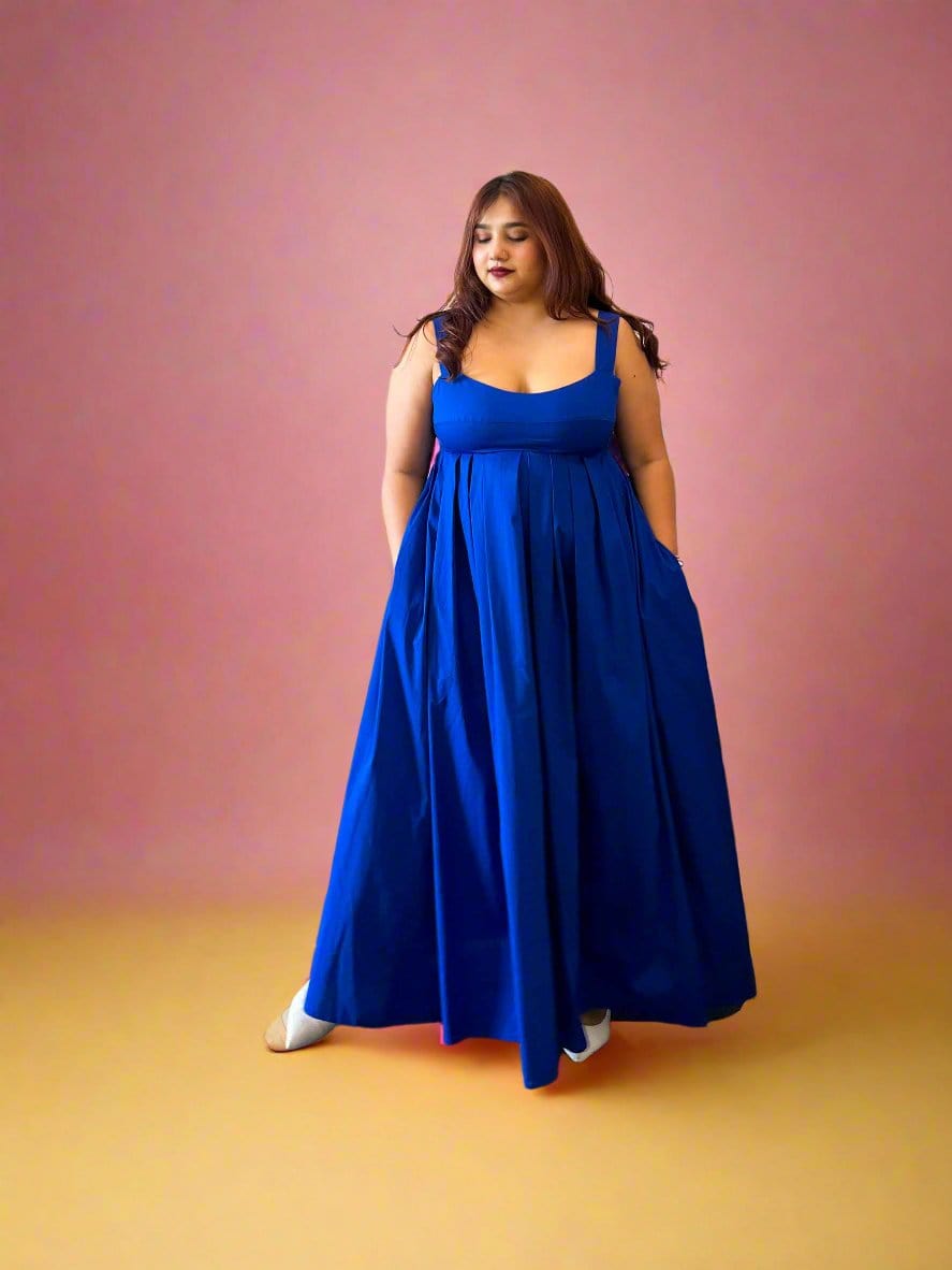 mamma mia blue dress Mamma Mia Inspired Blue Strapless Mini Dress