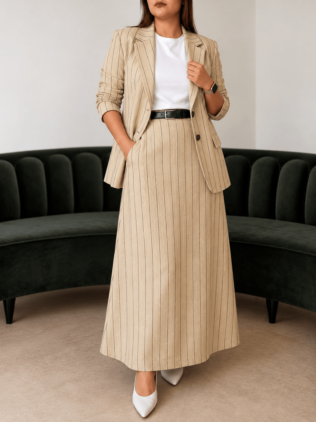 Pinstriped Legacy Set