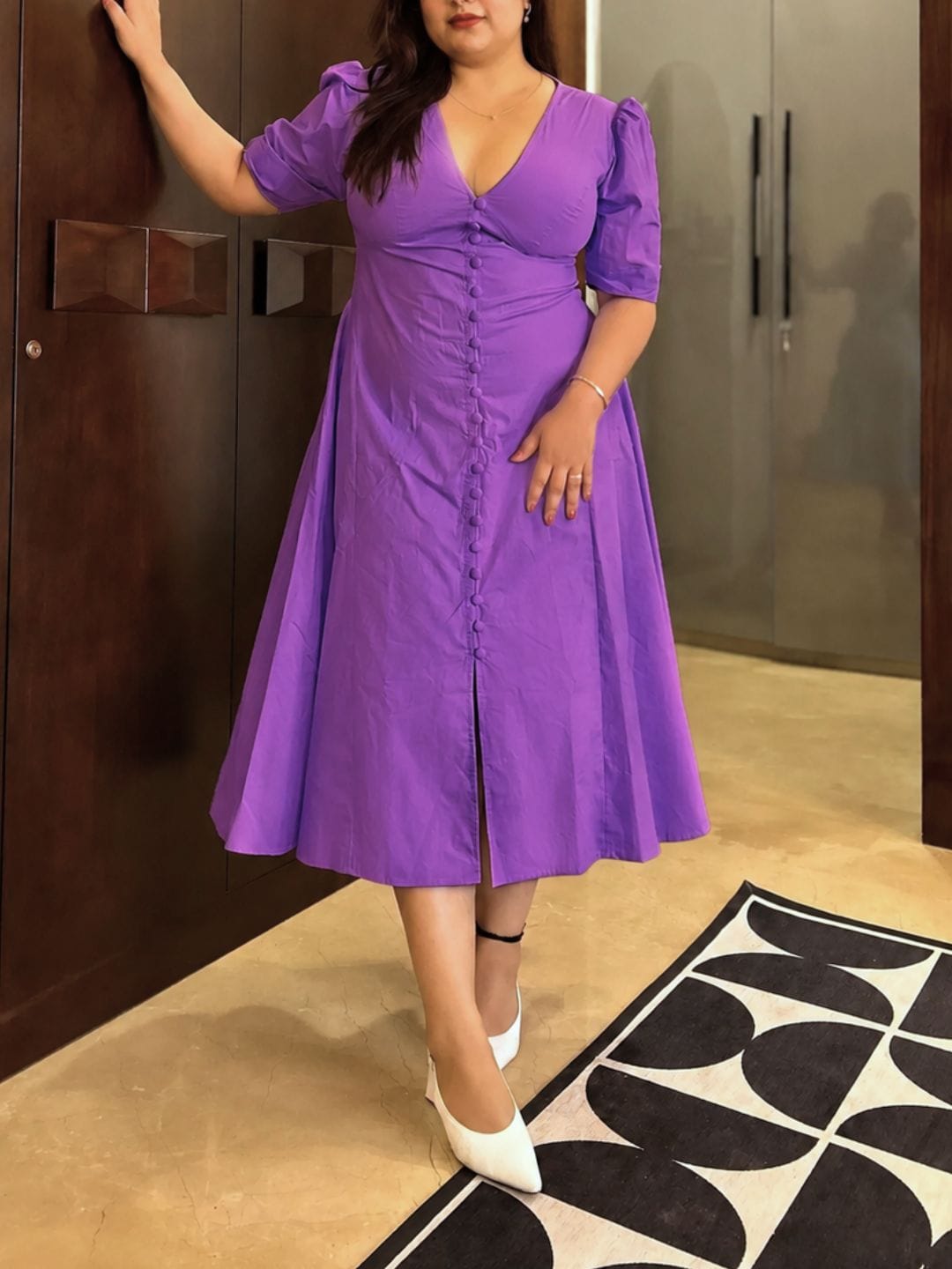 Purple Megan Dress