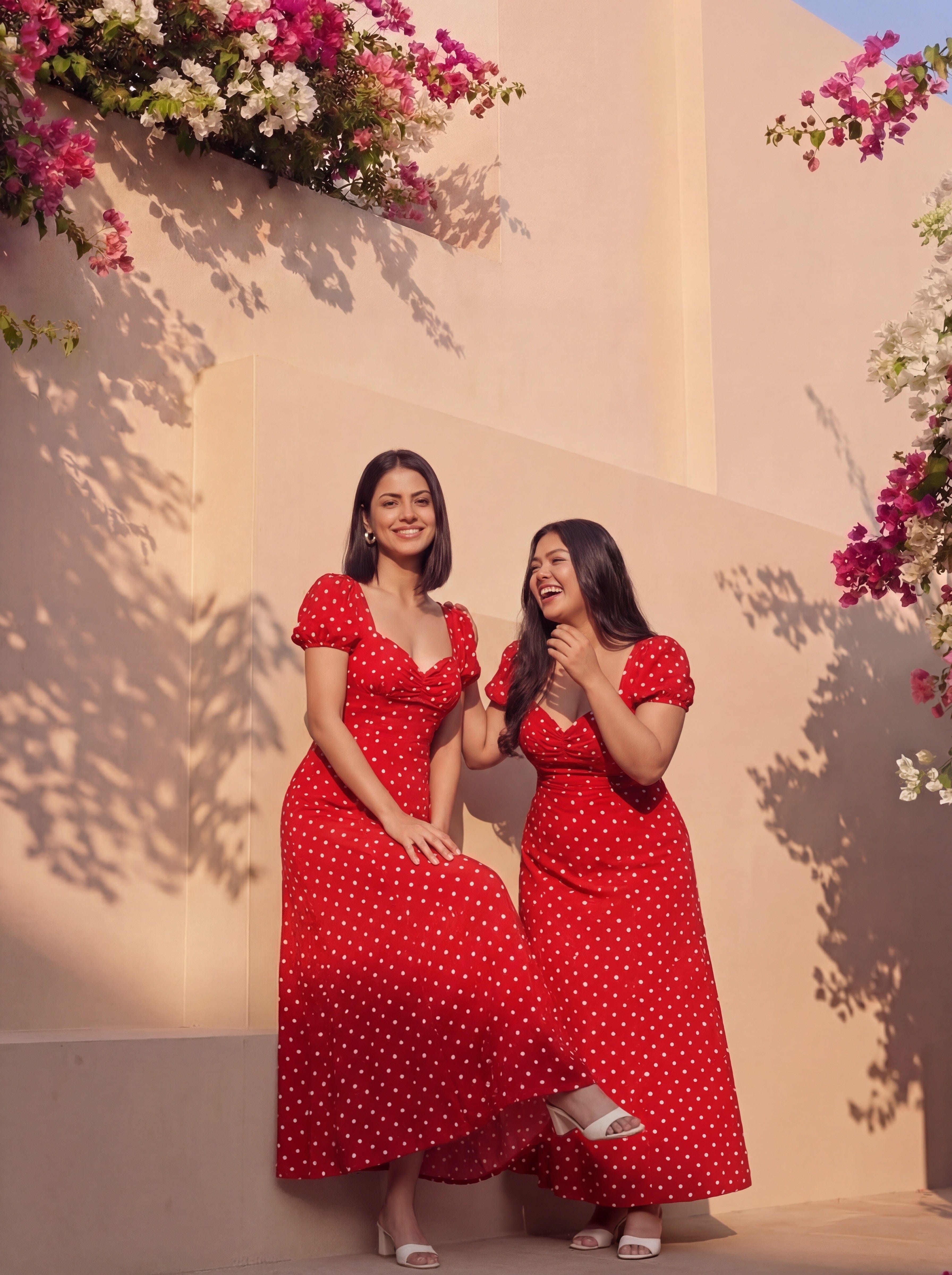 Red Polka Senorita Dress