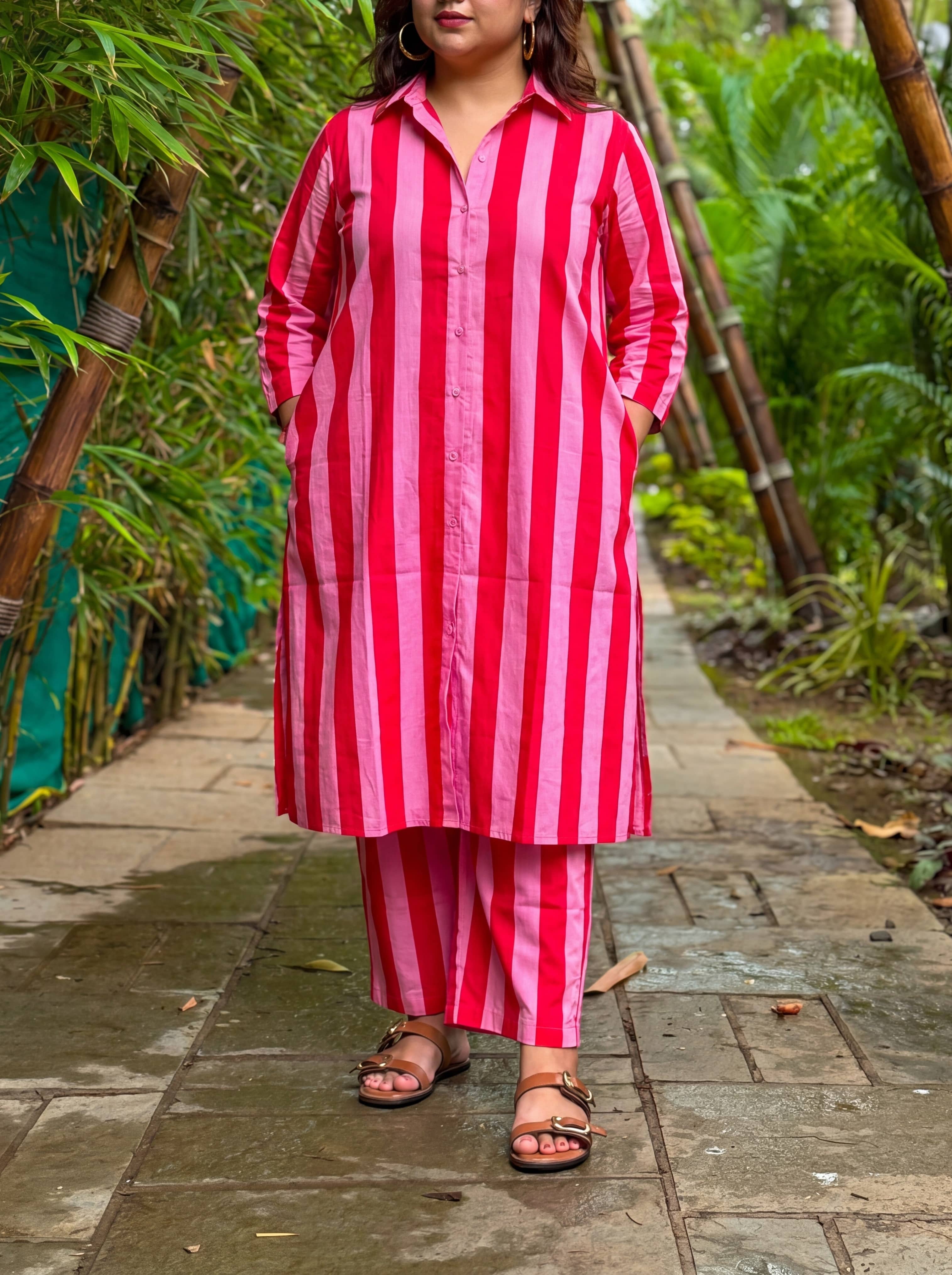 Flamingo Shirt Set