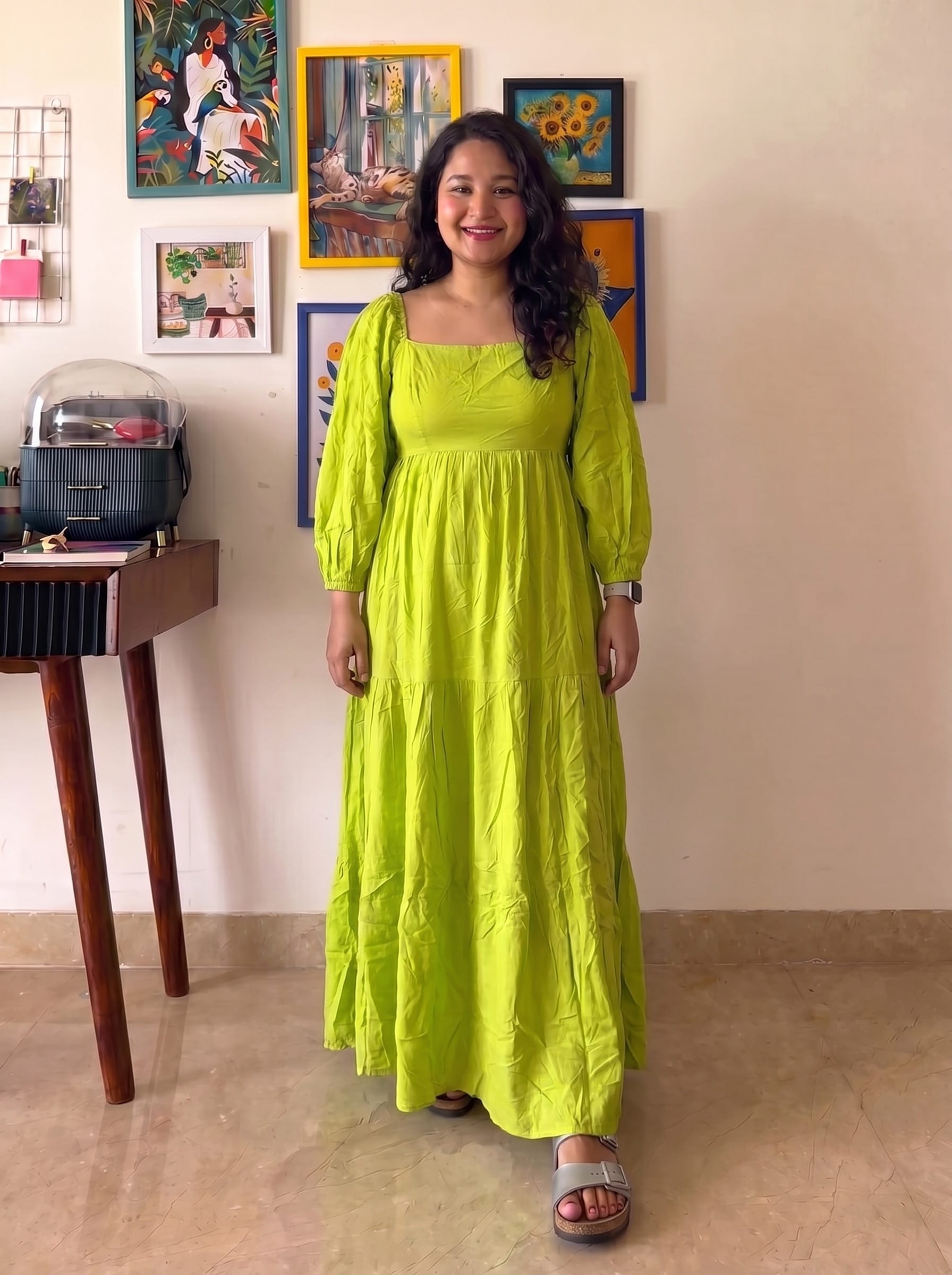 Long Rachel Dress