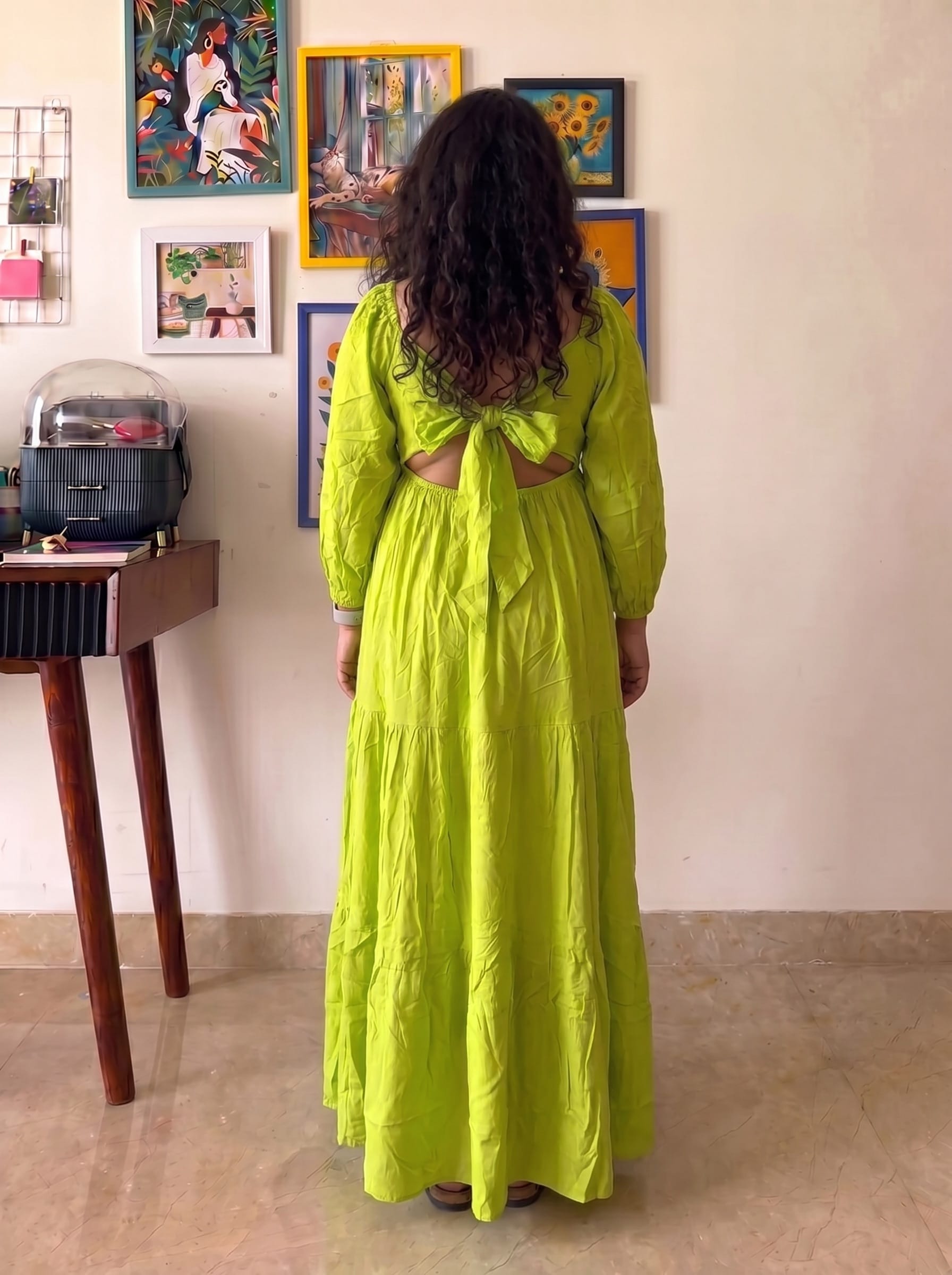 Long Rachel Dress
