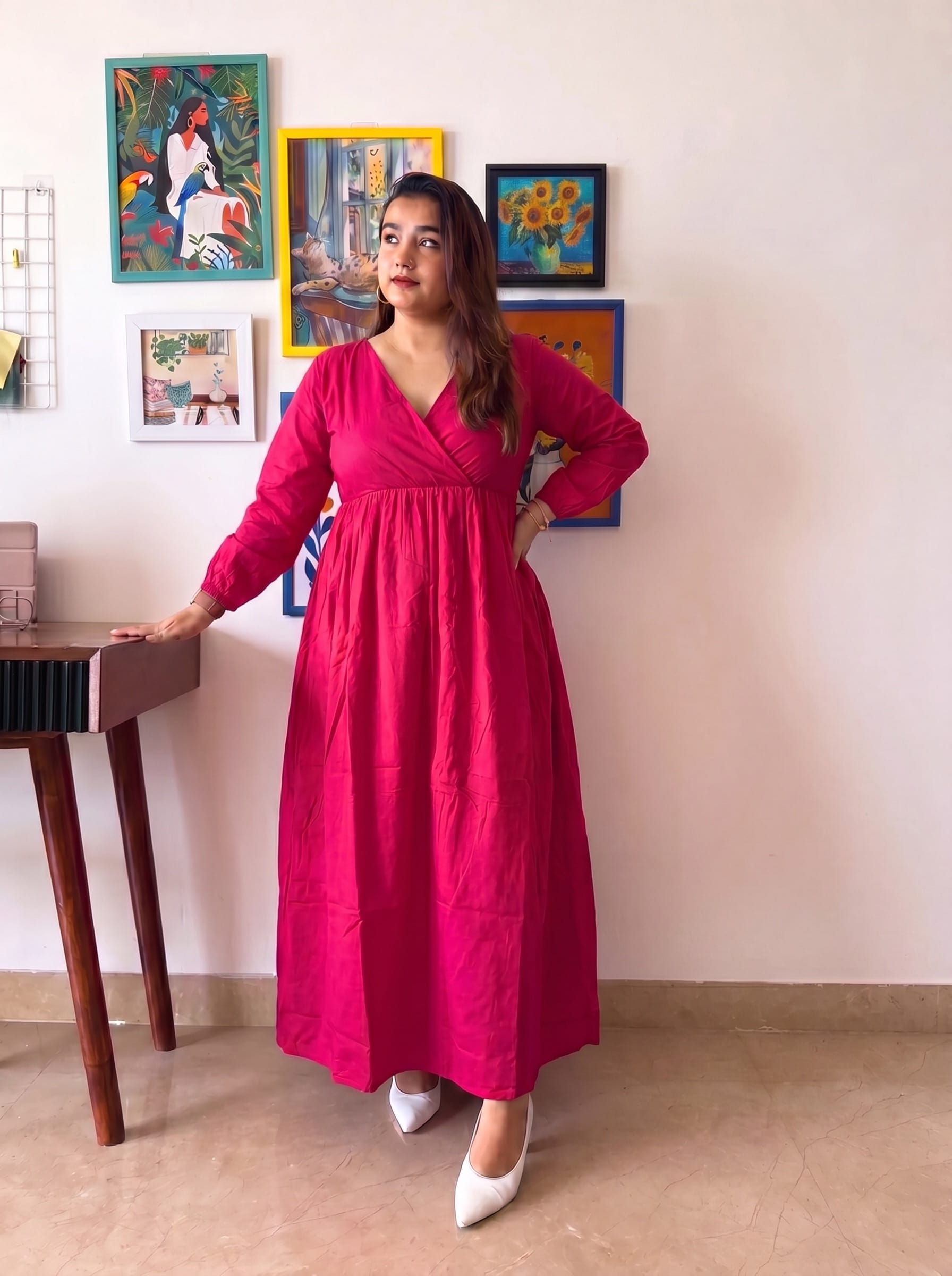 Fuchsia Carina Dress