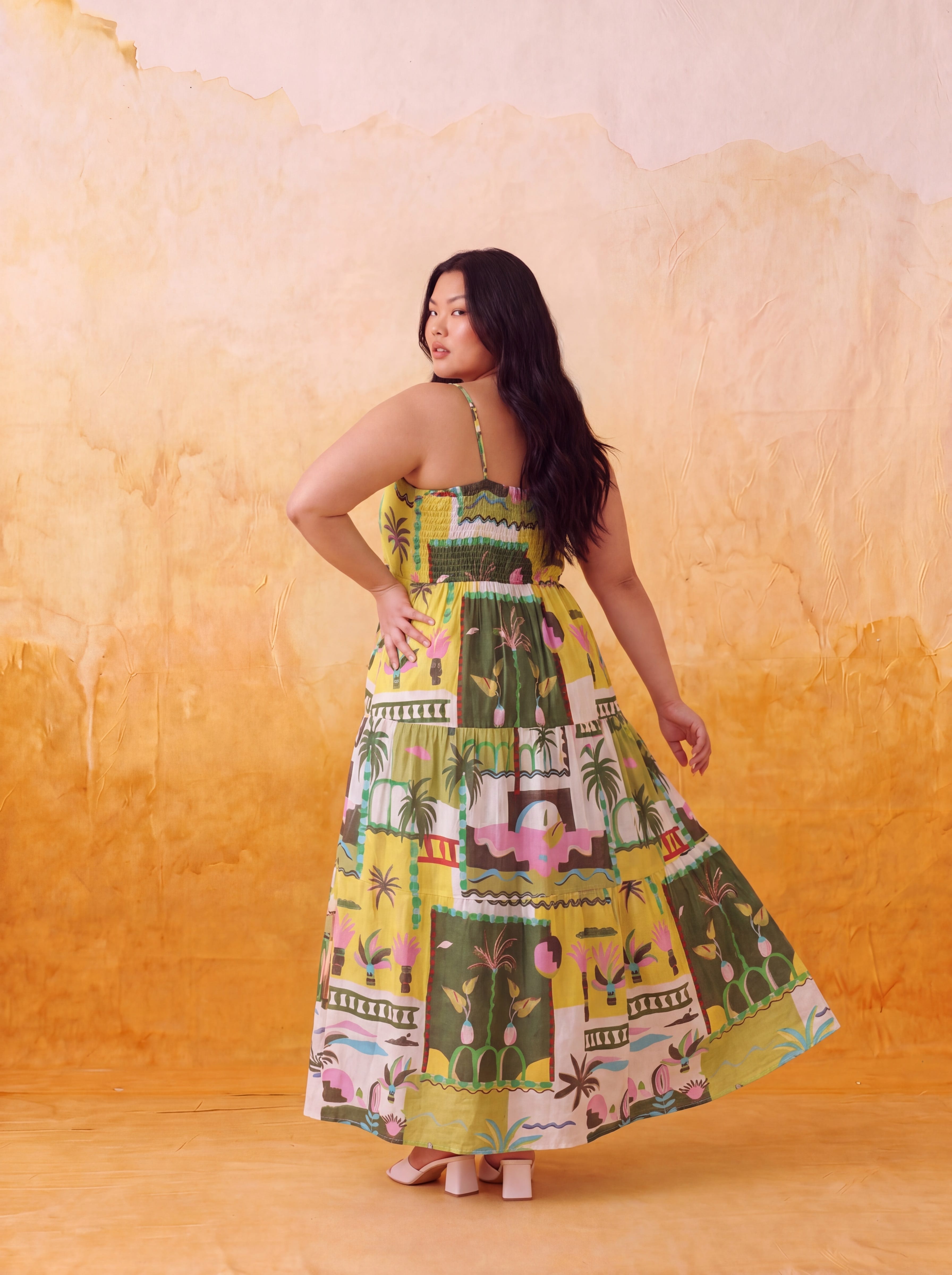 Palmeria Tier Dress