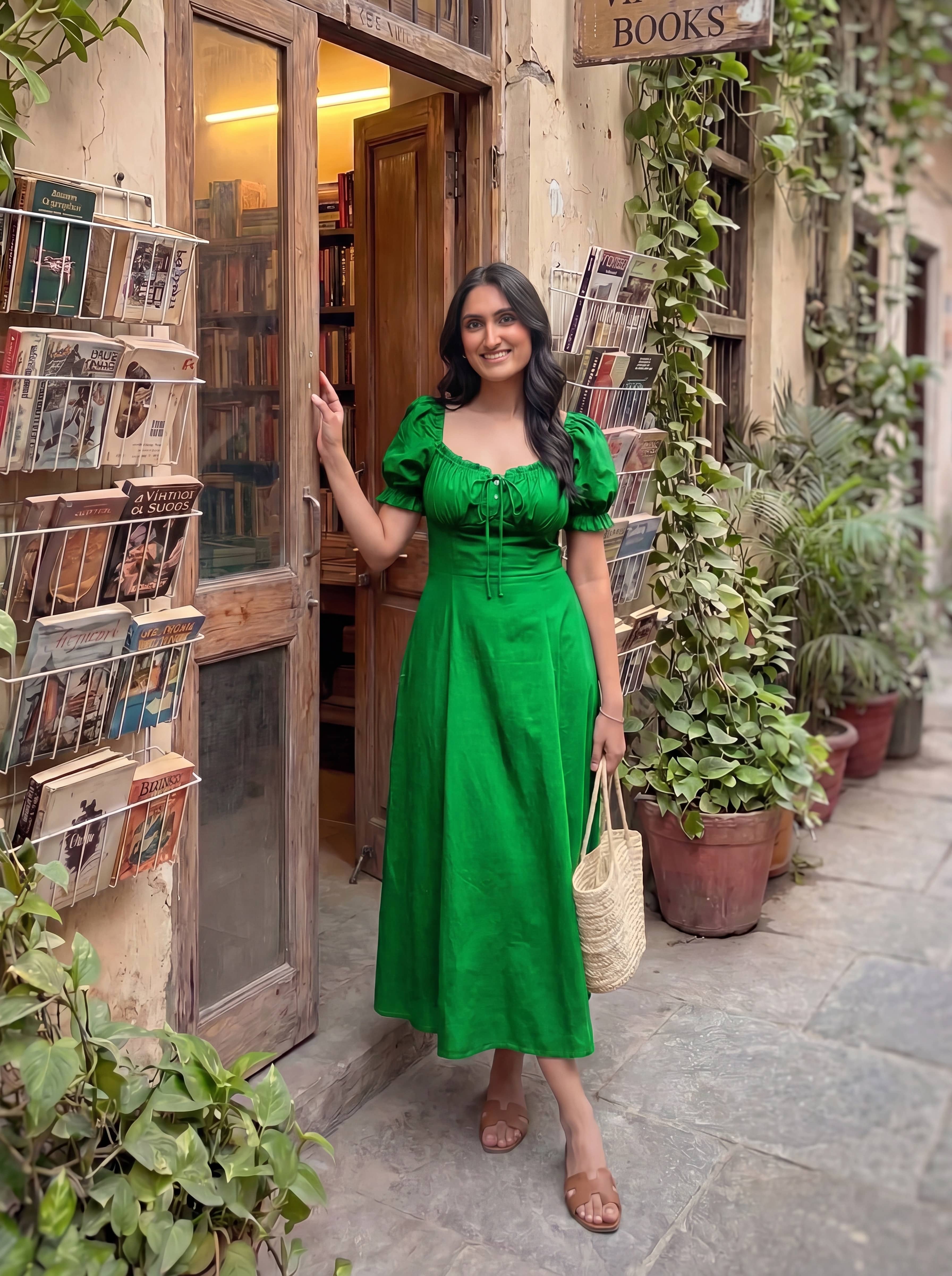 Green Renee Dress