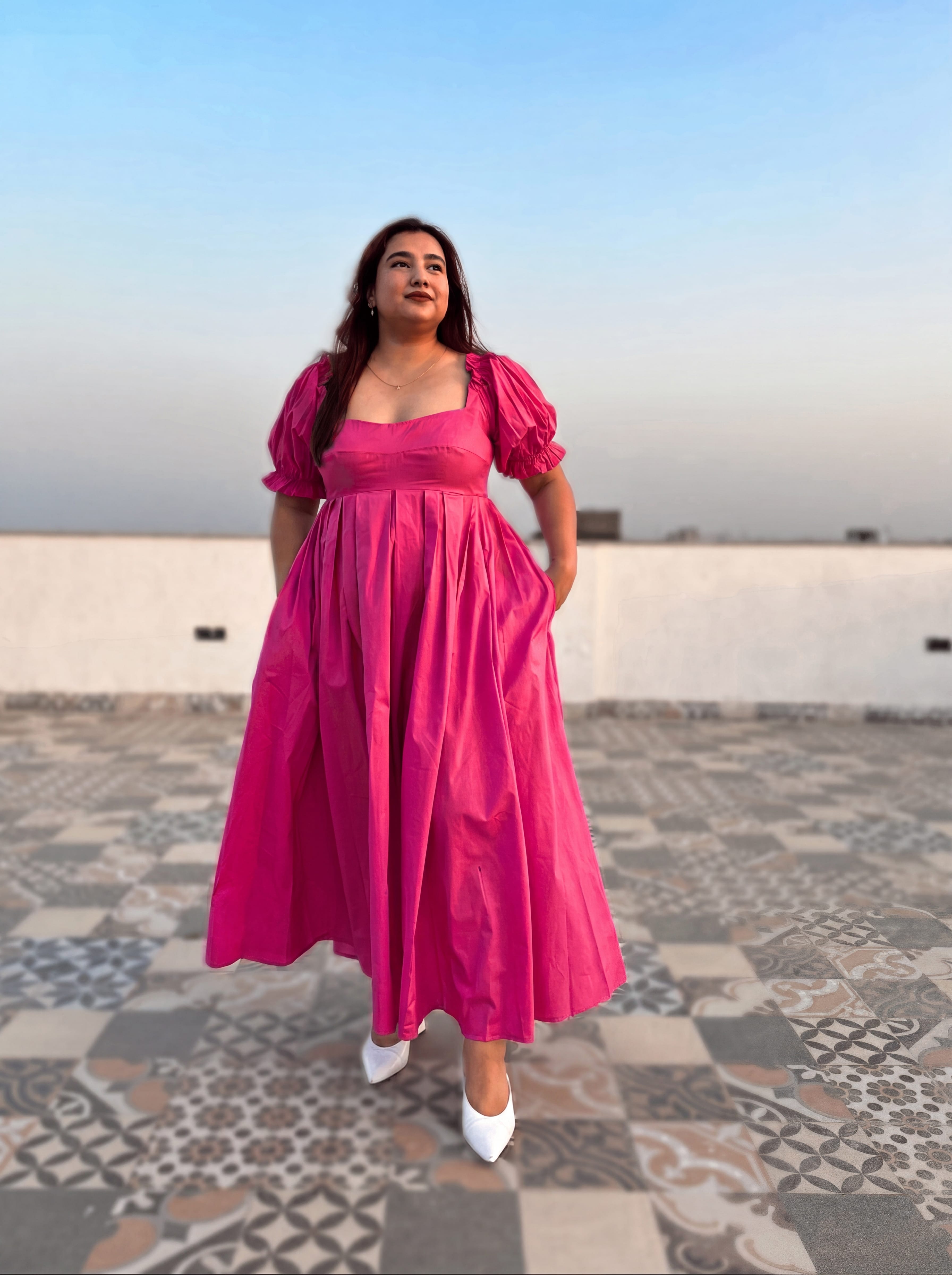 Fuchsia Mama Mia Dress