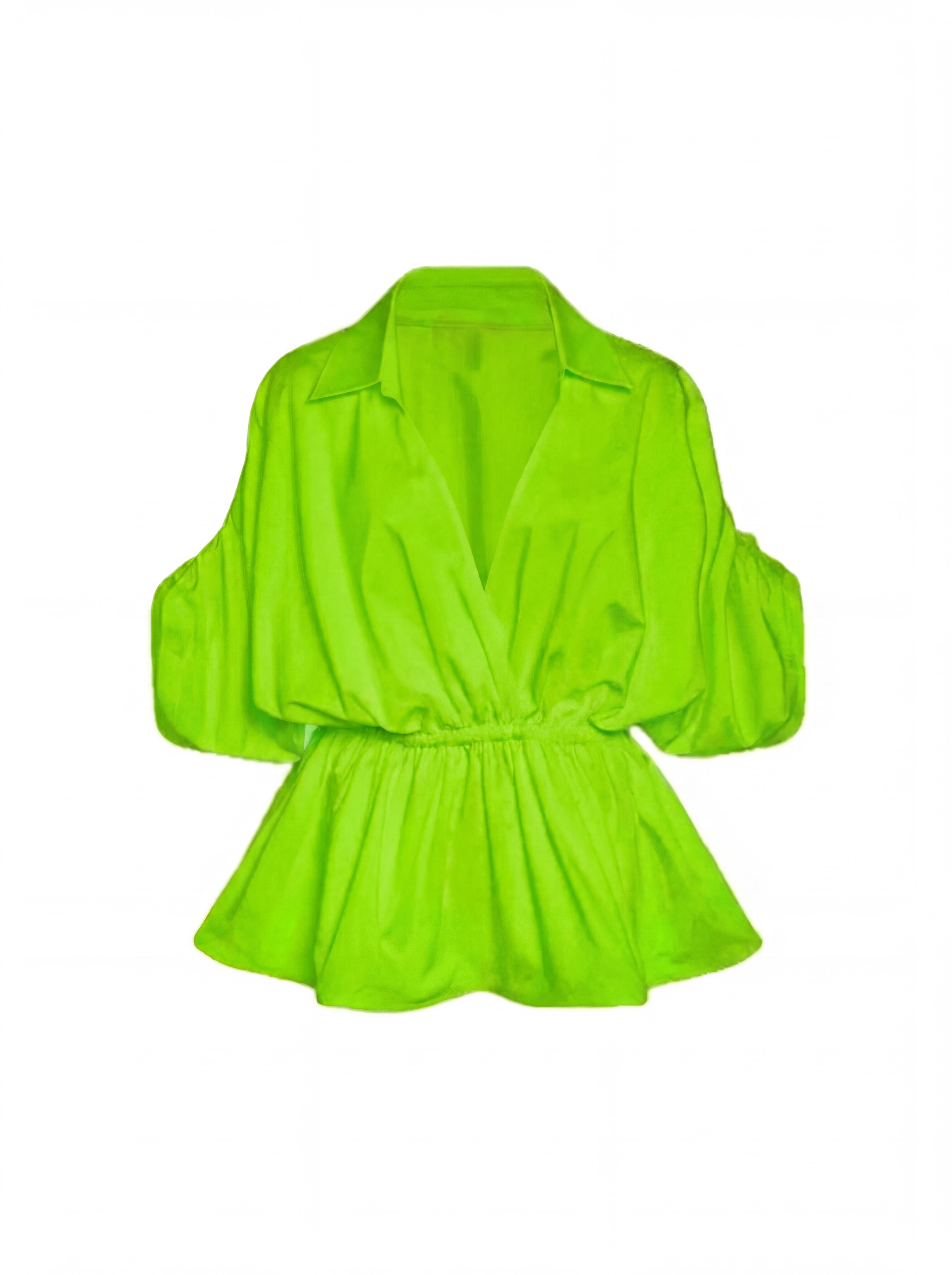 Green Lara Top