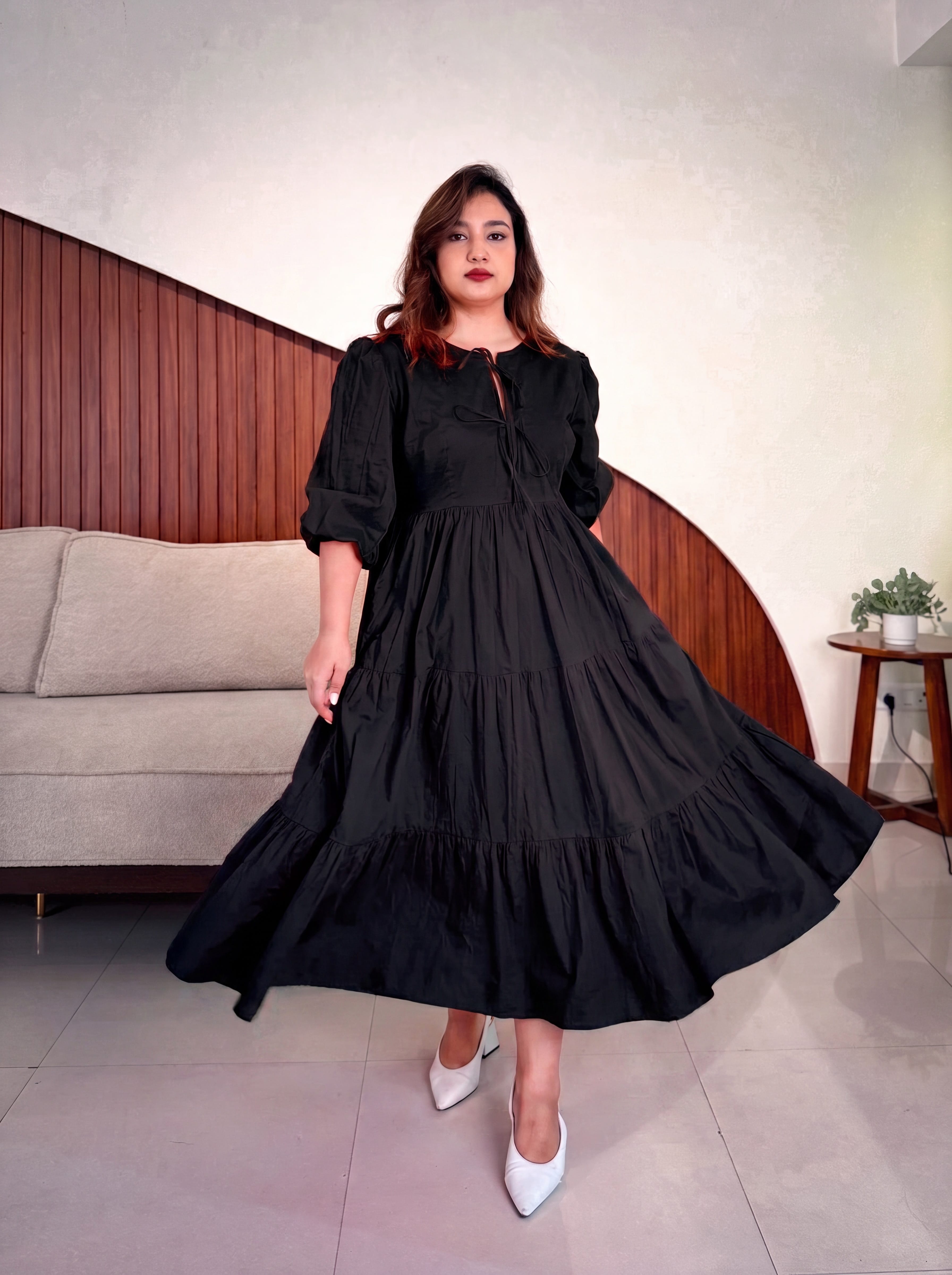 Black Samhita Dress