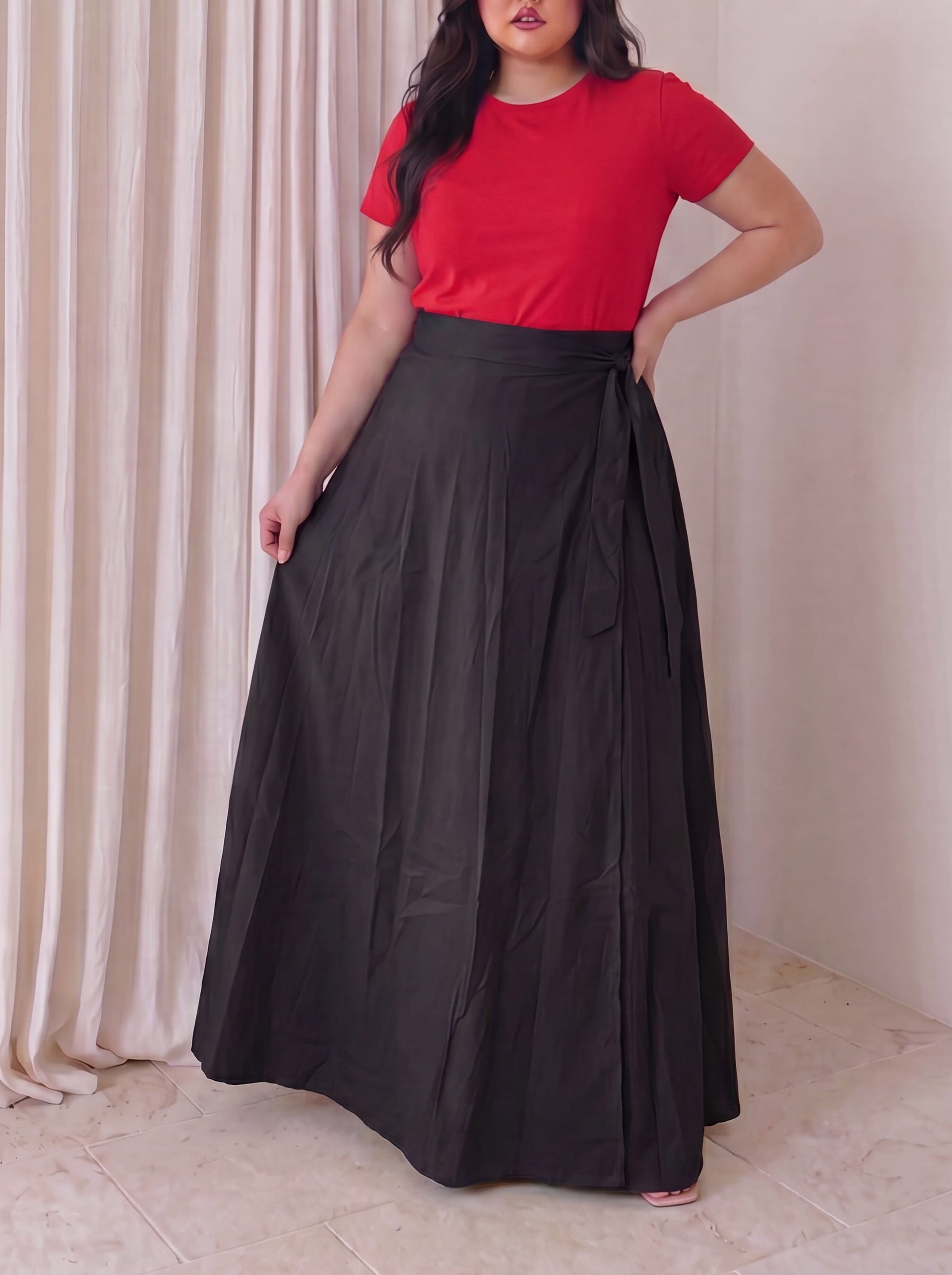 Black Margery Skirt