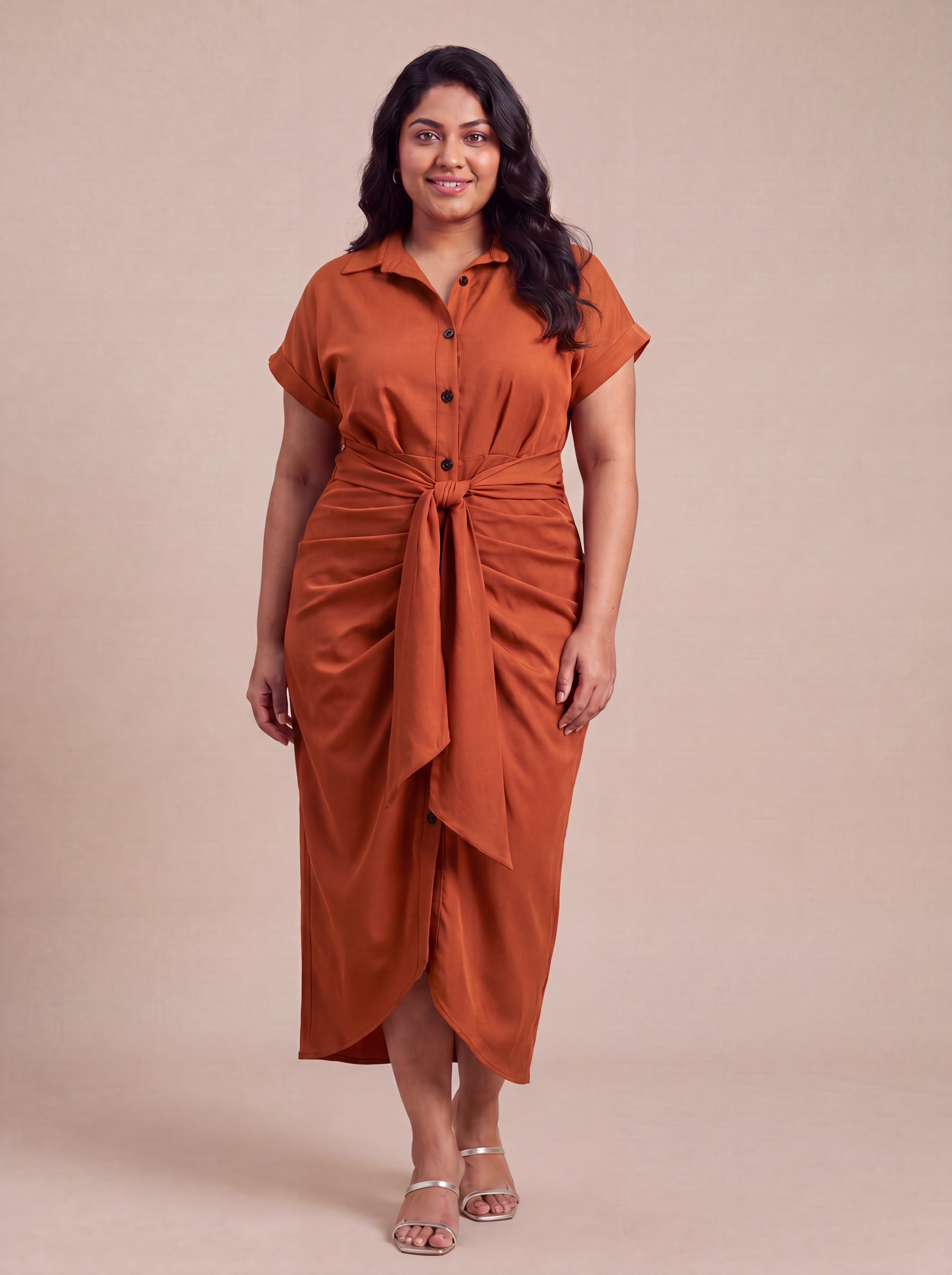 Cinnamon Serve Dress
