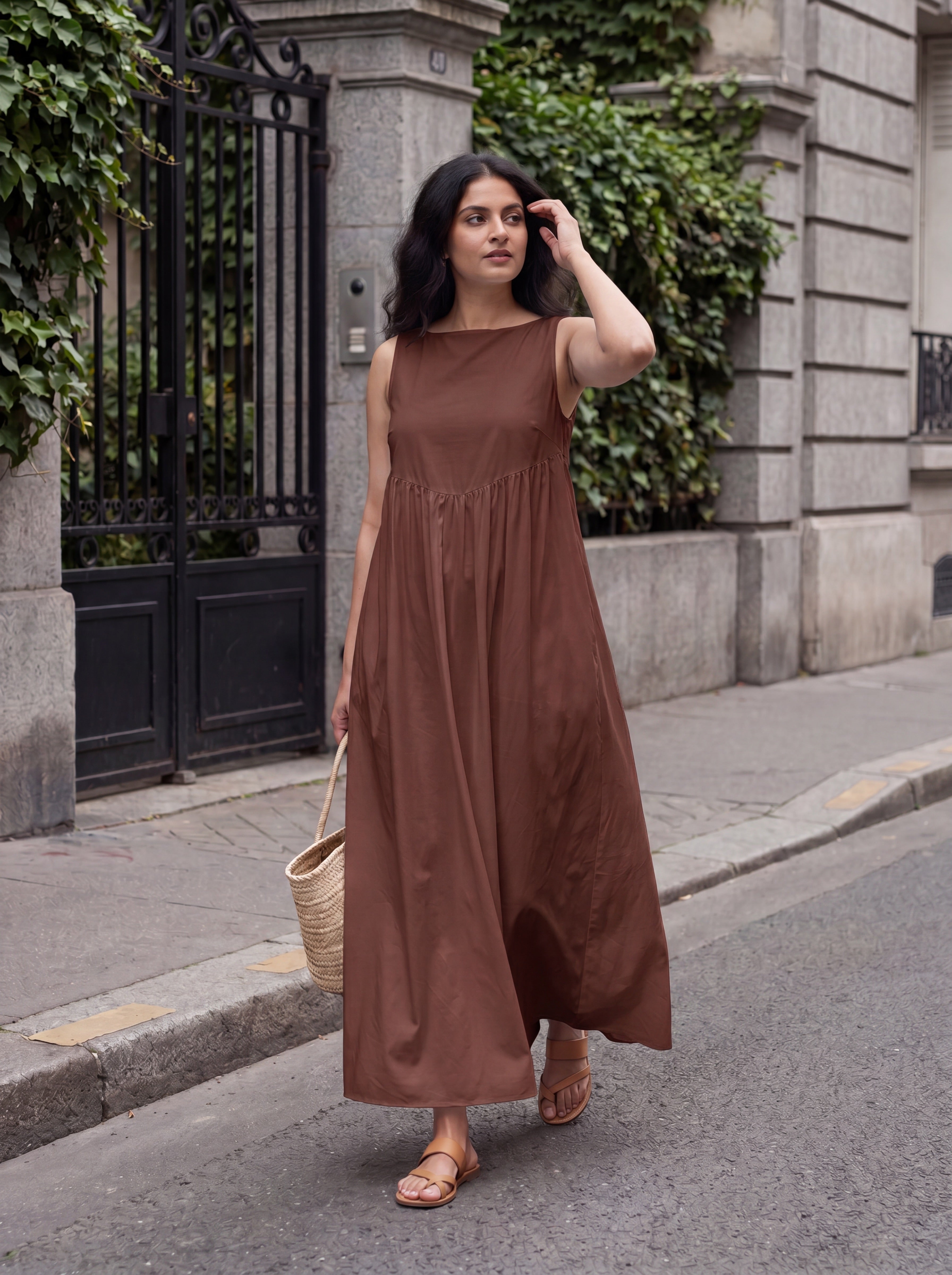 Ina Sleeveless Maxi Dress