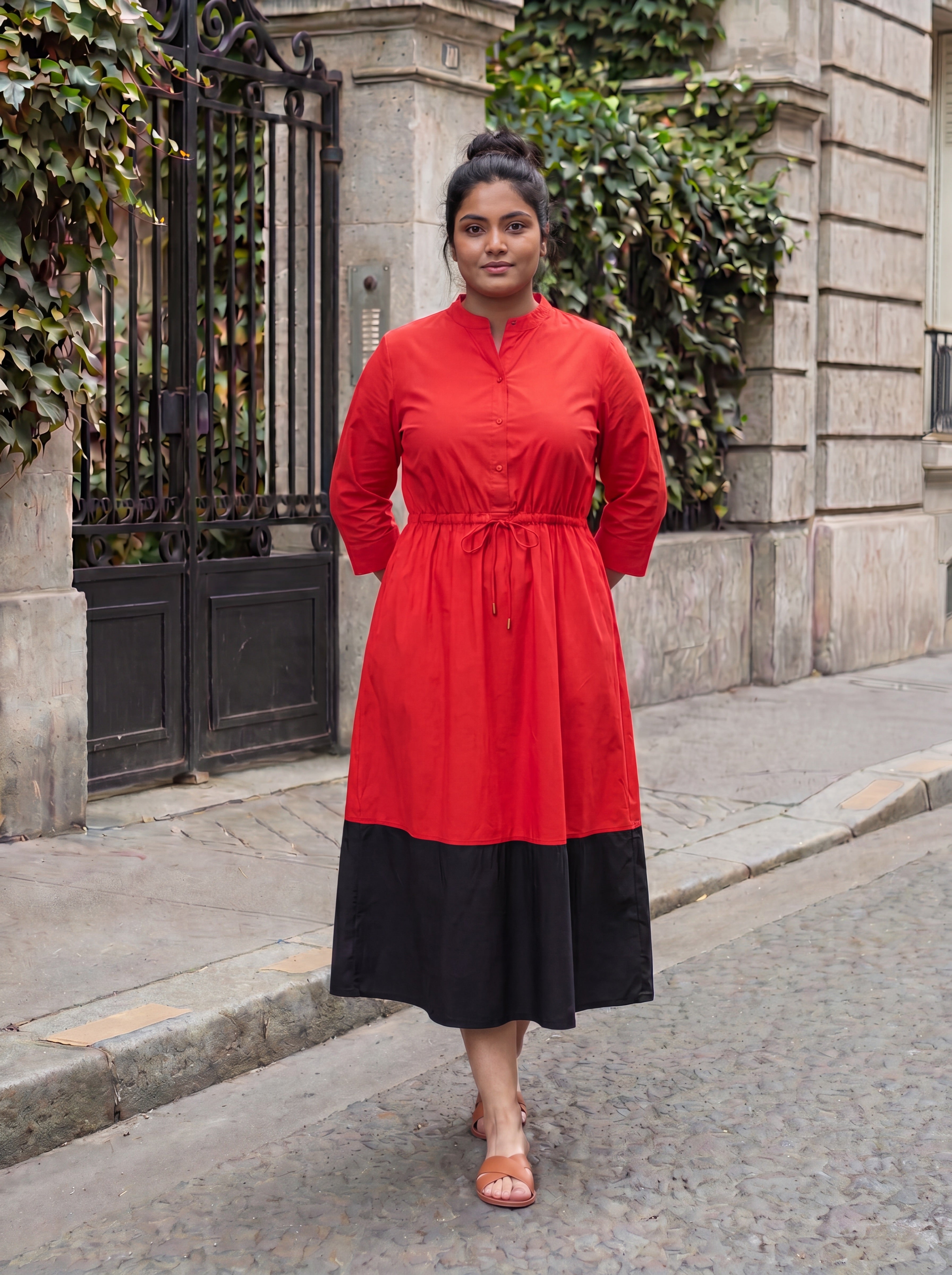 Irina Two Tone Dress - 6 Combinations
