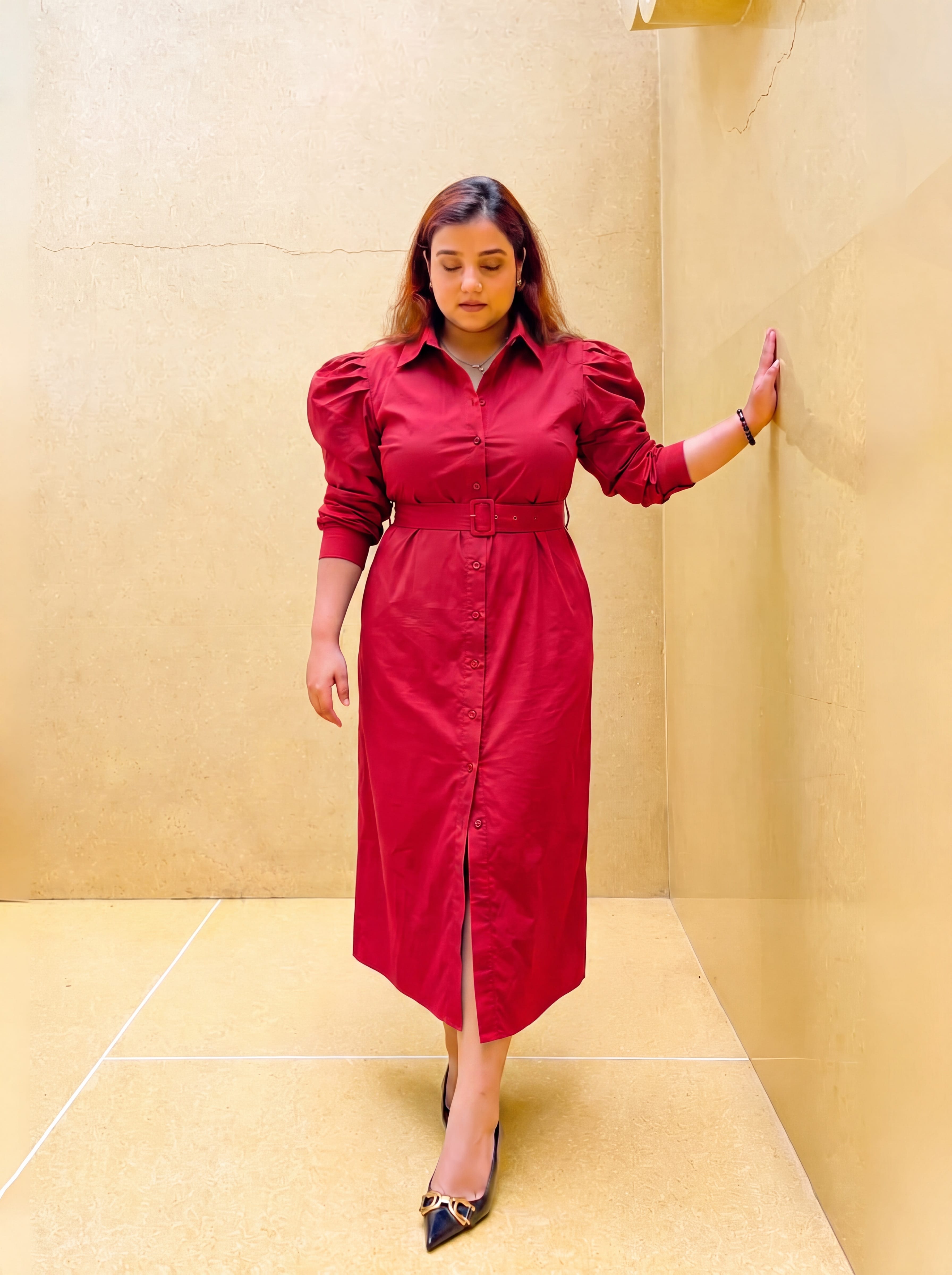 Red Milan Dress