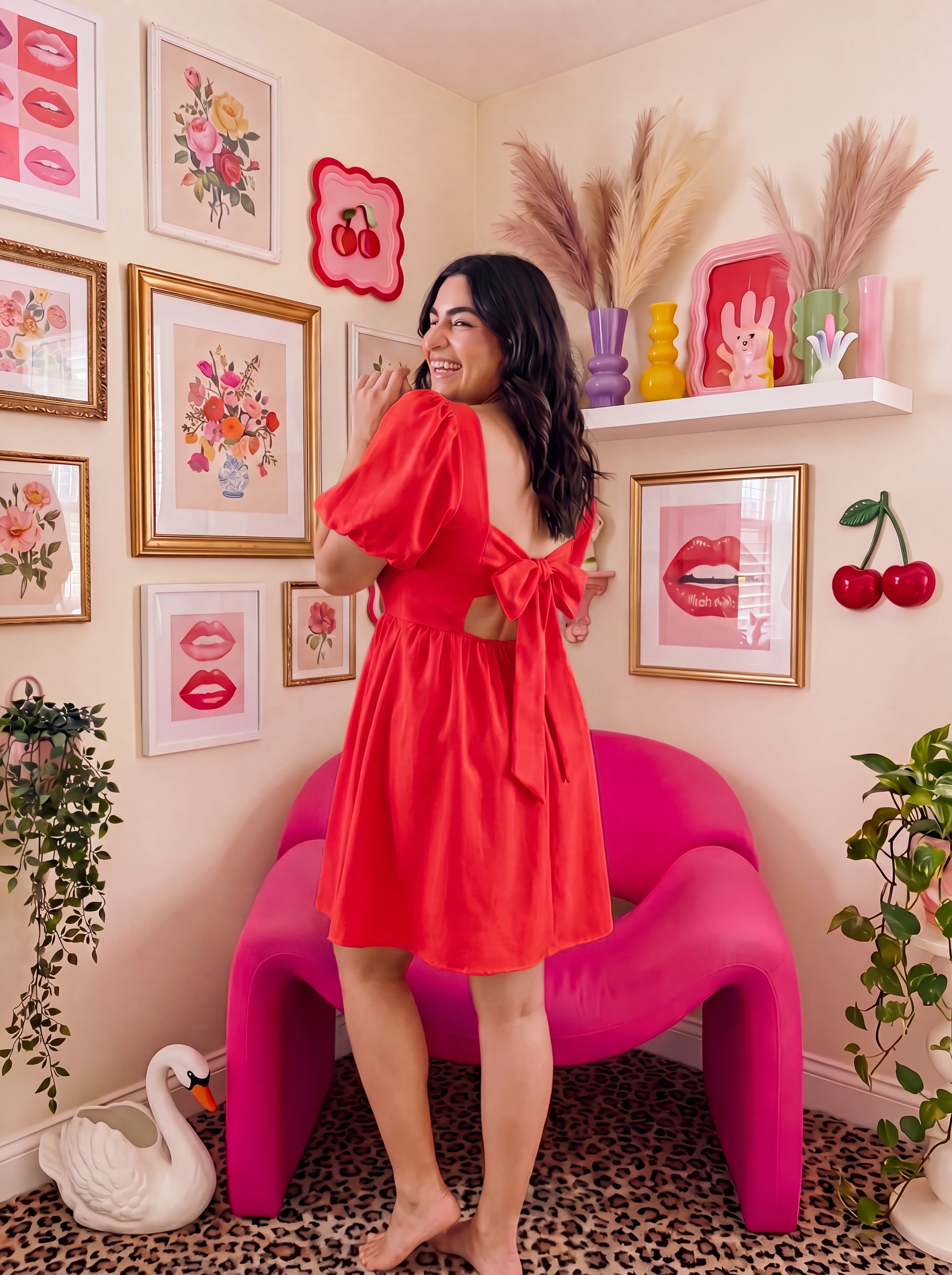 Red Rachel Dress