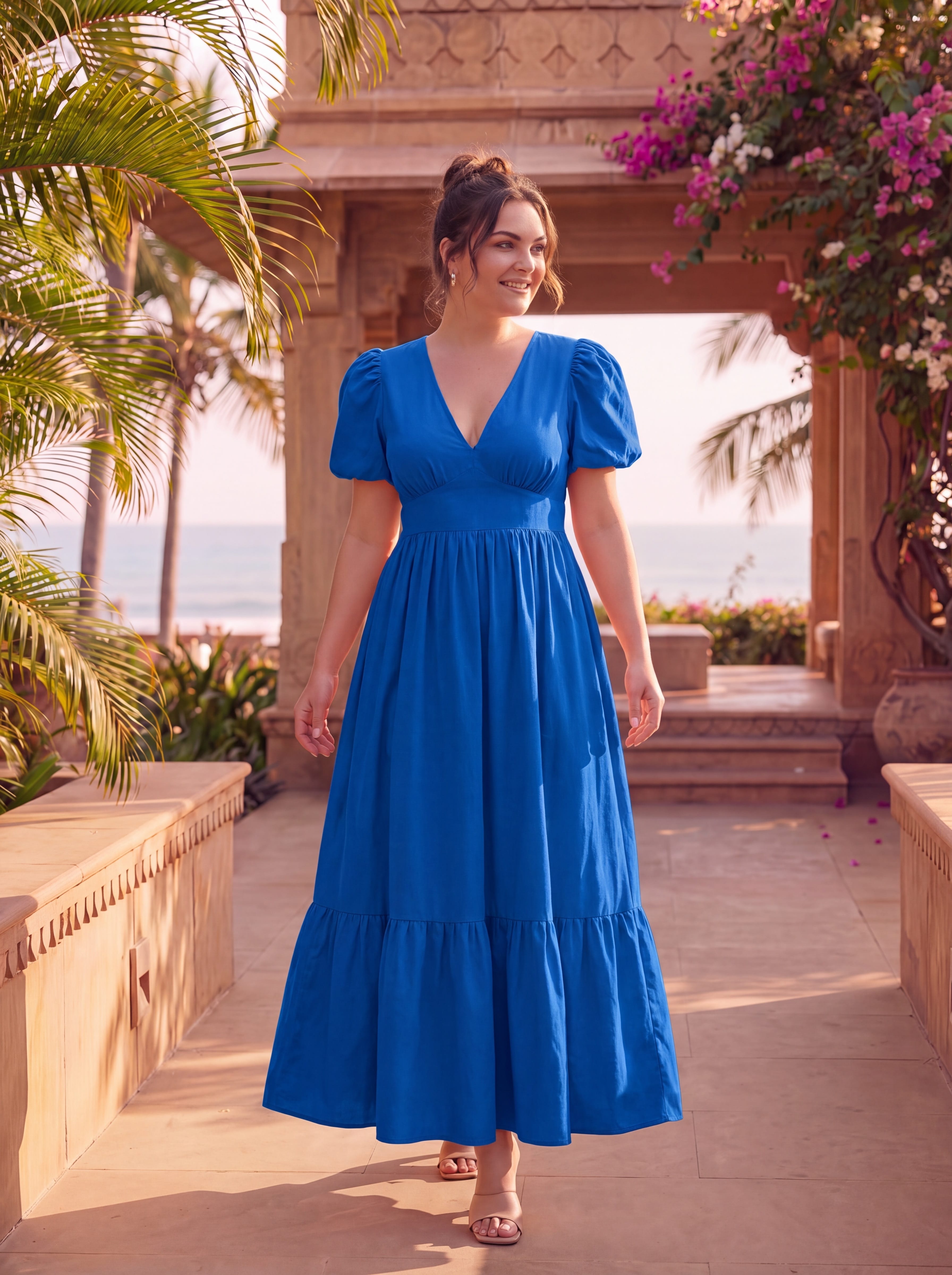 Royal Blue Salt Air Dress