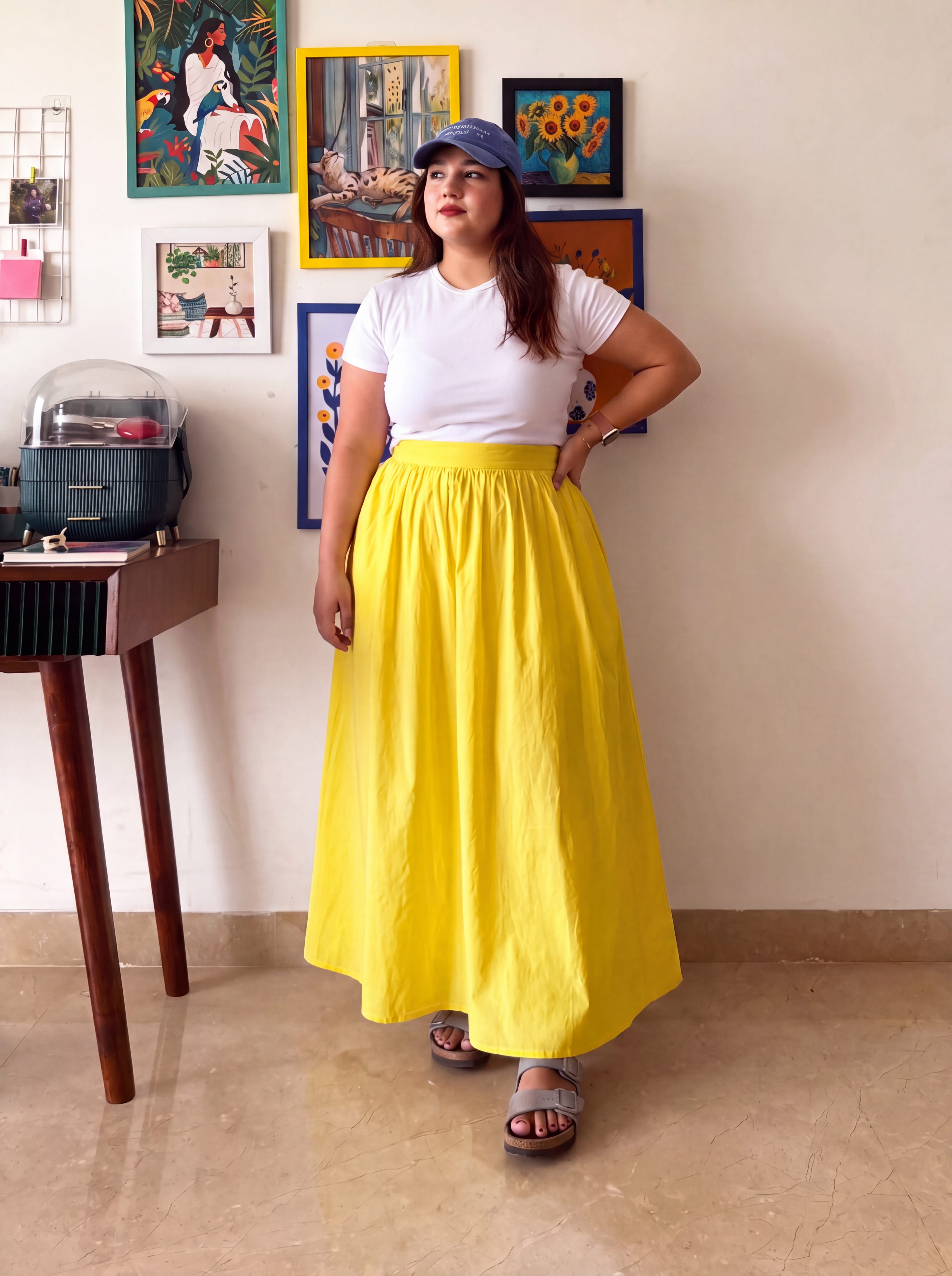 Butter Yellow Gemma Skirt