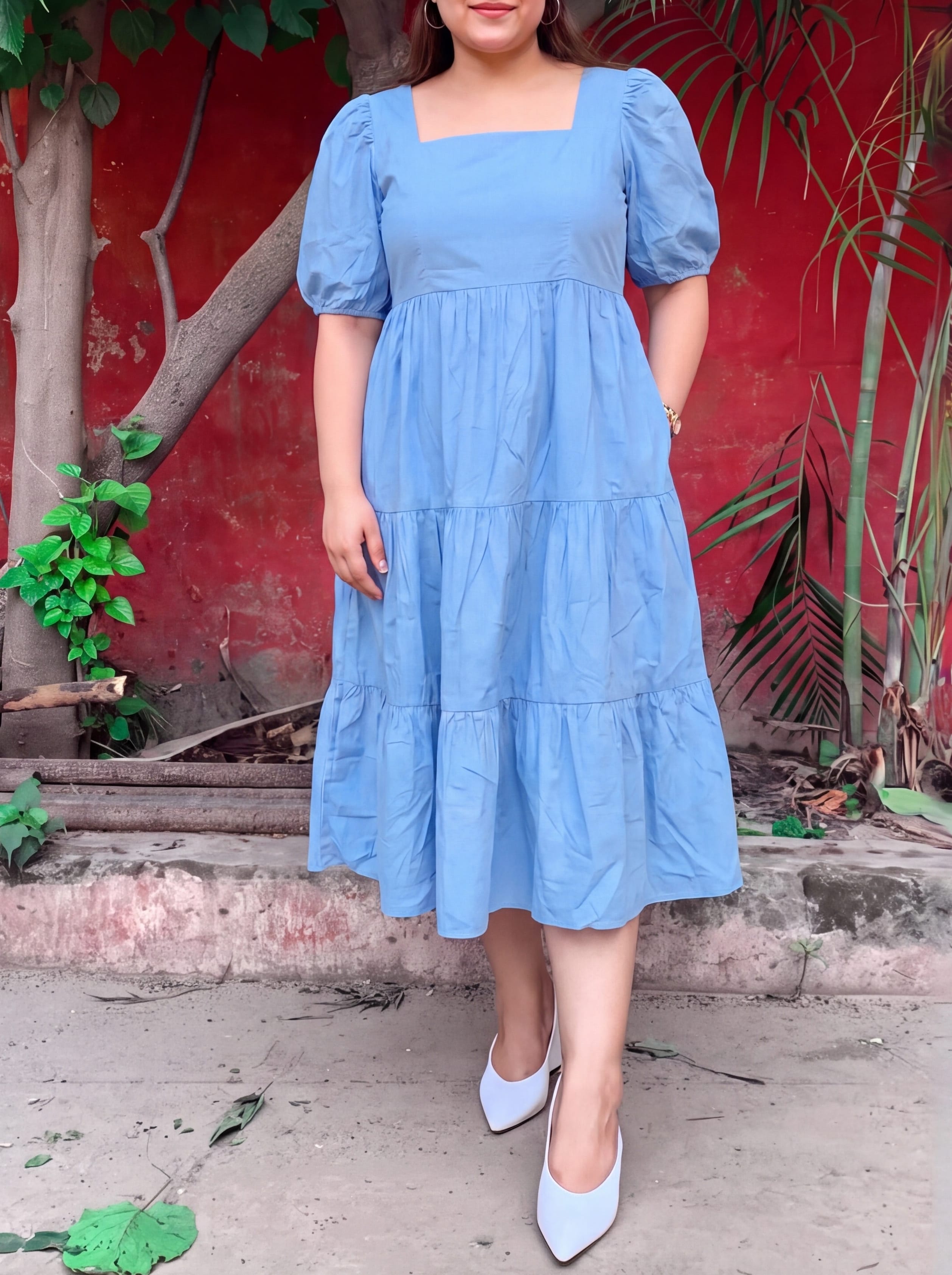 Powder Blue Mariana Dress
