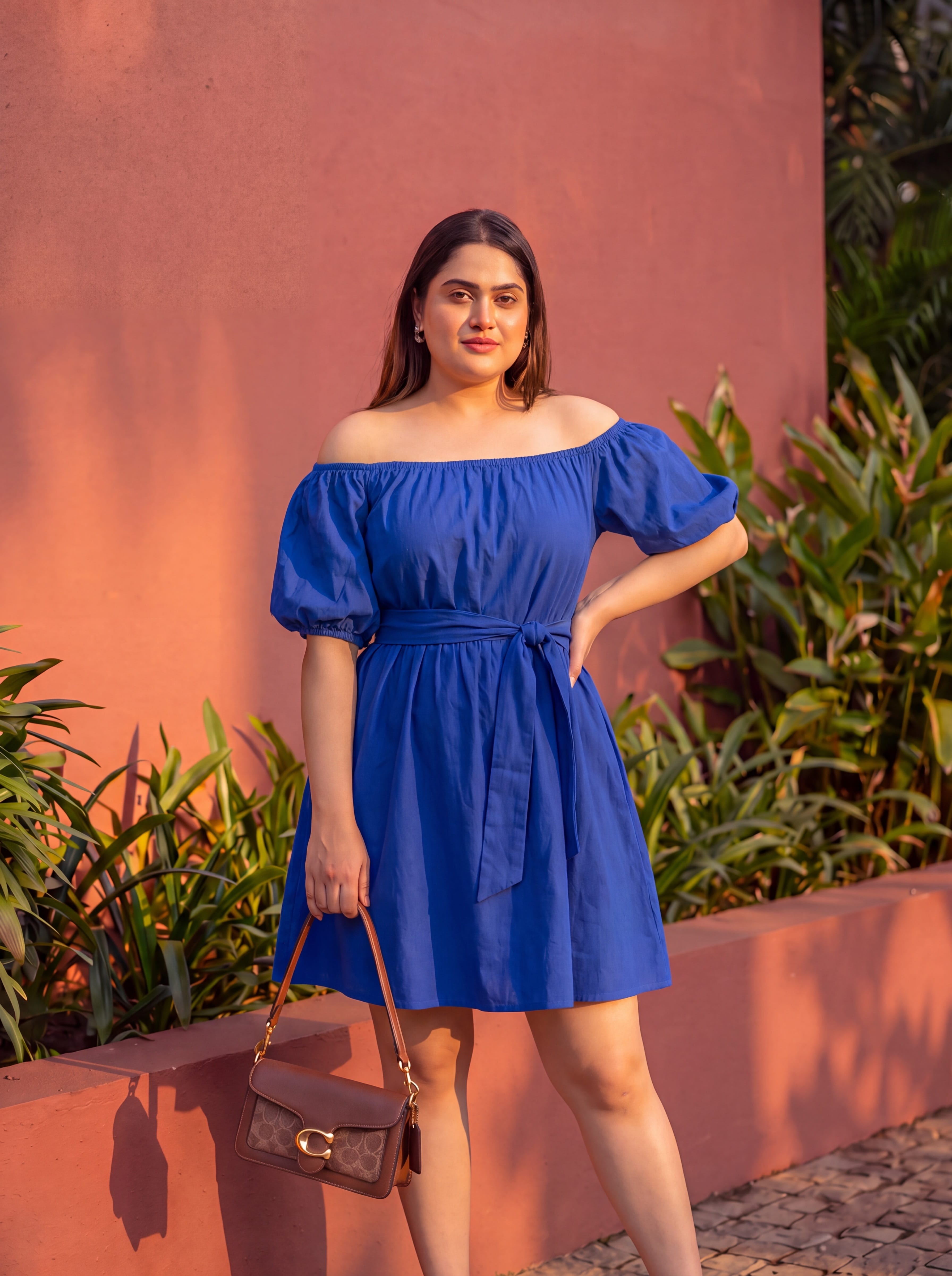 Royal Blue Dolly Dress