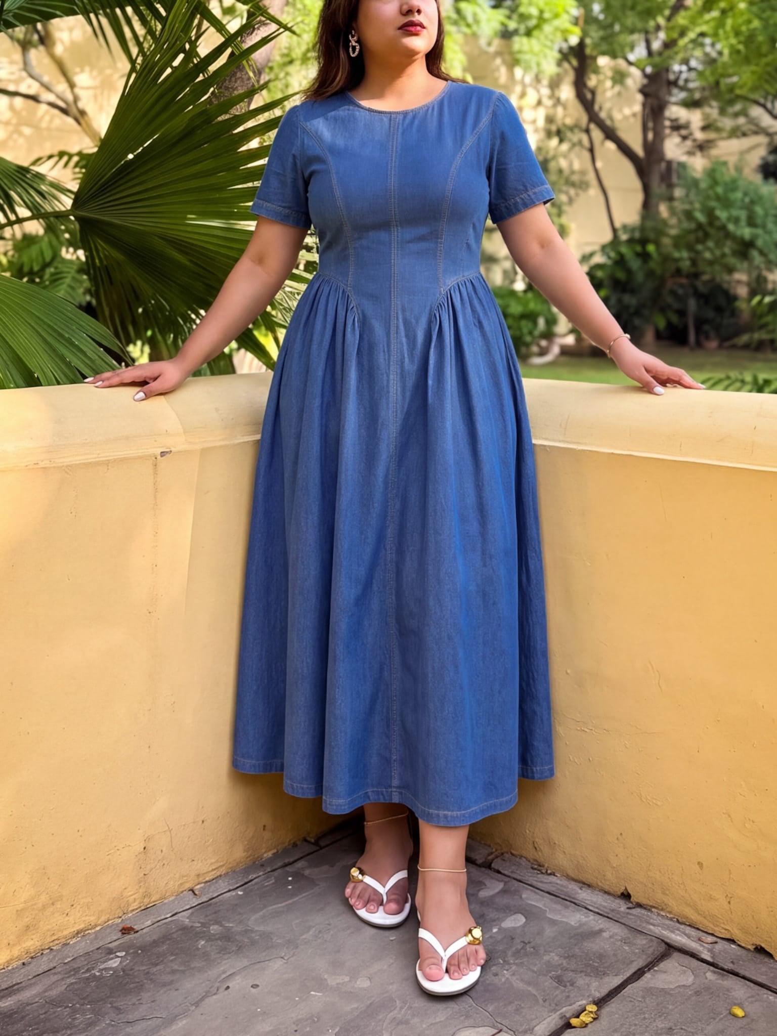 Iris Chambray Dress
