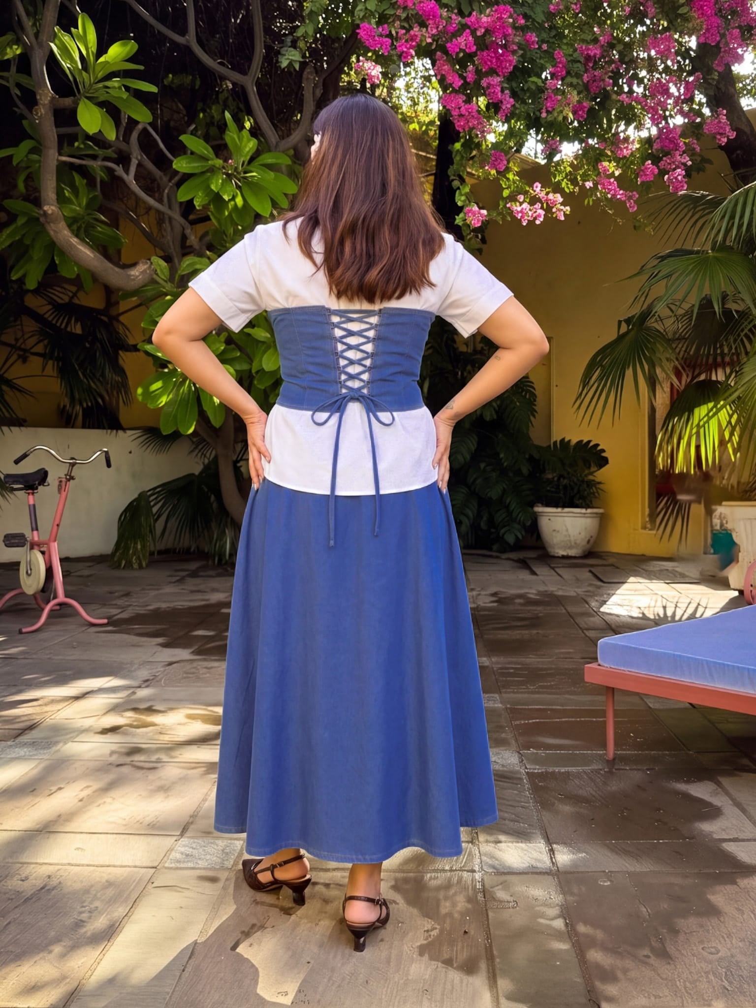 Phoenix Chambray Set