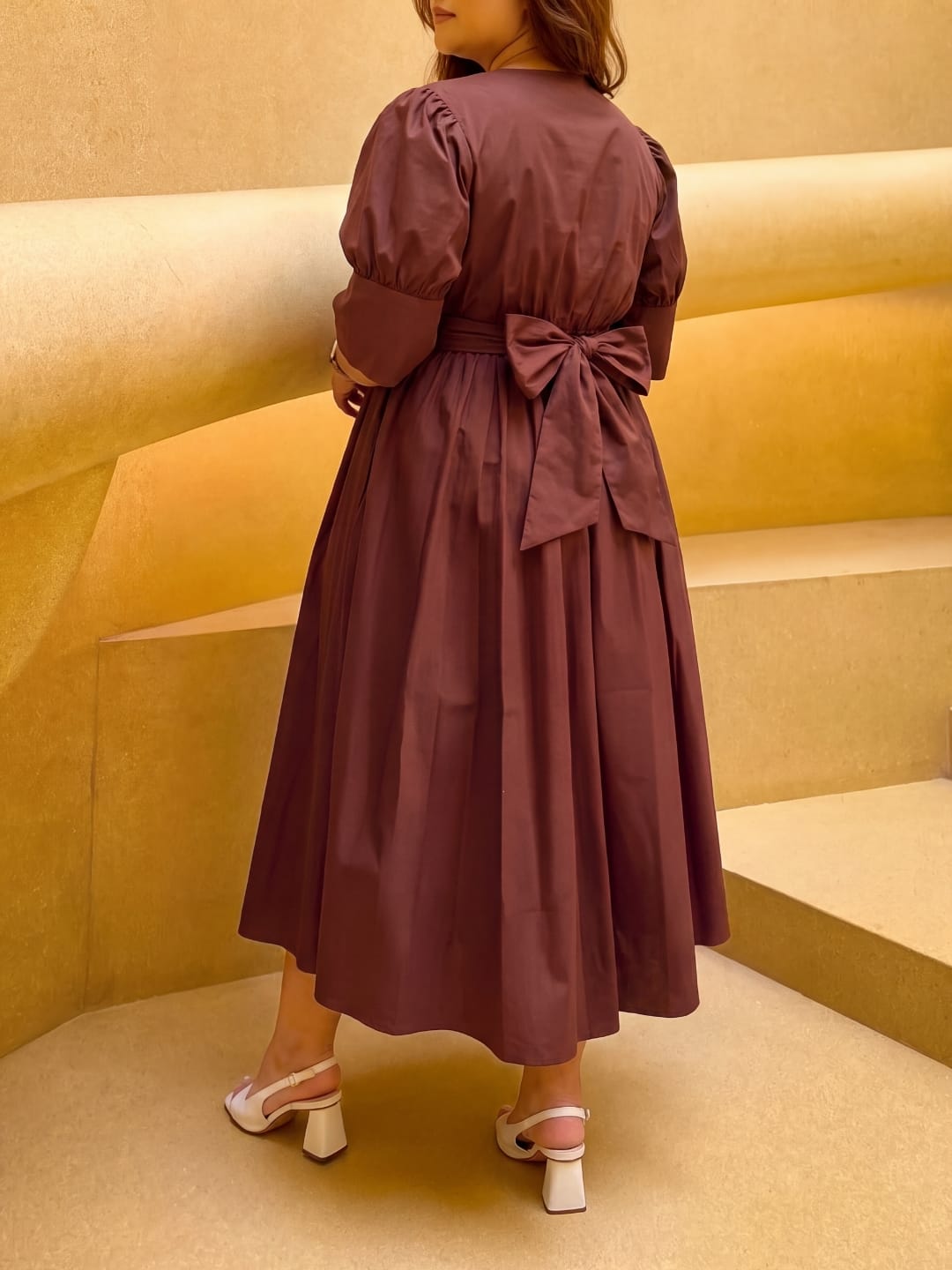 Brown Biscotti Dress