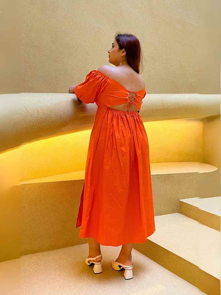 Tangerine Dress