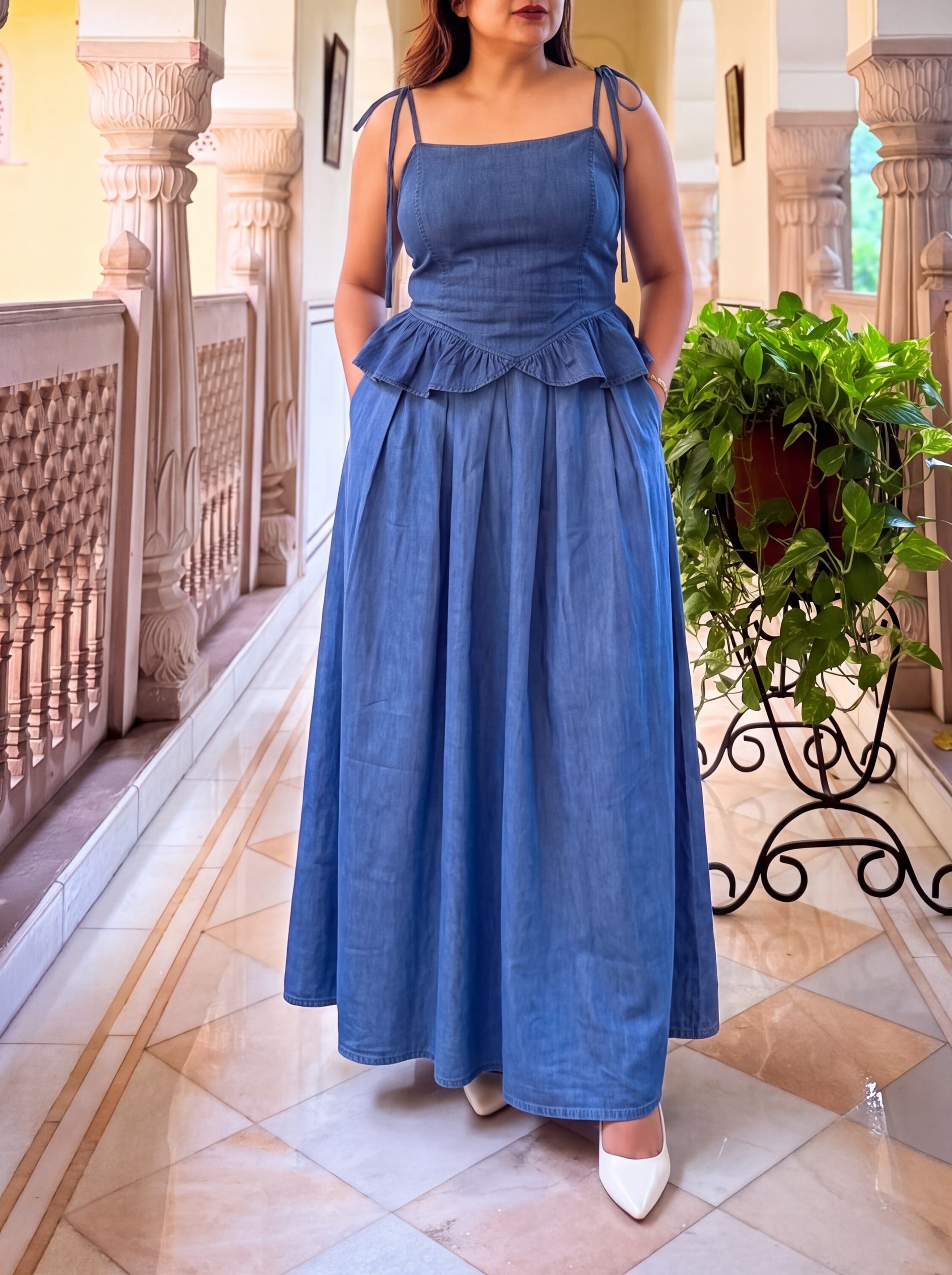 Berrina Chambray Set