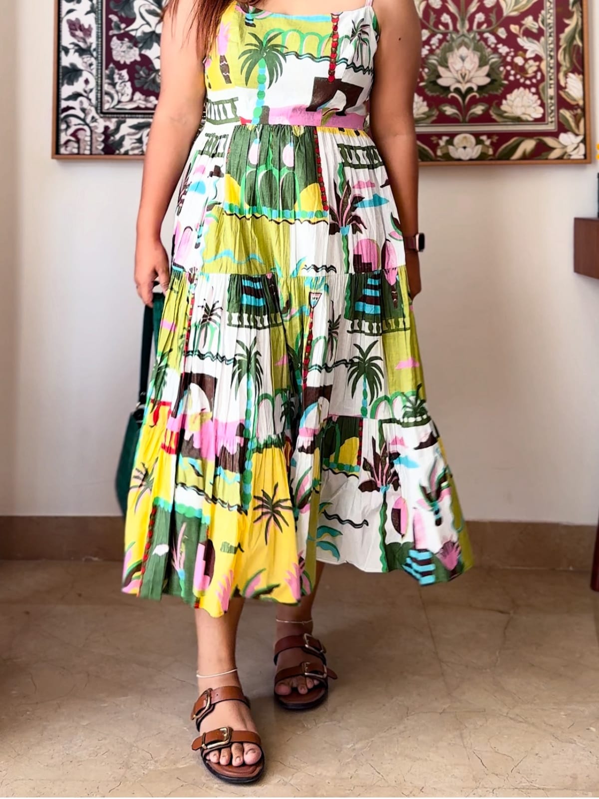 Palmeria Tier Dress